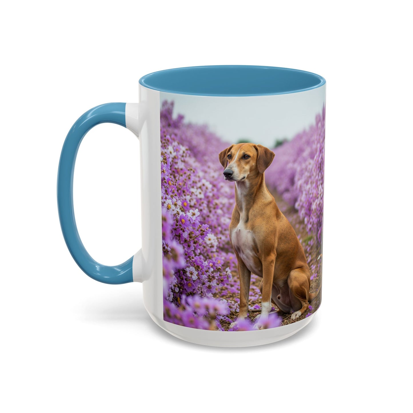Banjara Hound Accent Coffee Mug - Perfect Gift for Dog Lovers