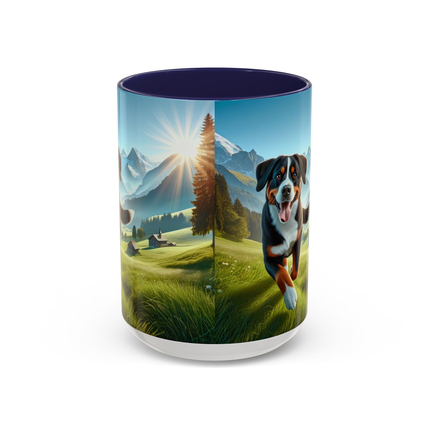 Entlebucher Mountain Dog Accent Coffee Mug - Perfect Gift for Dog Lovers