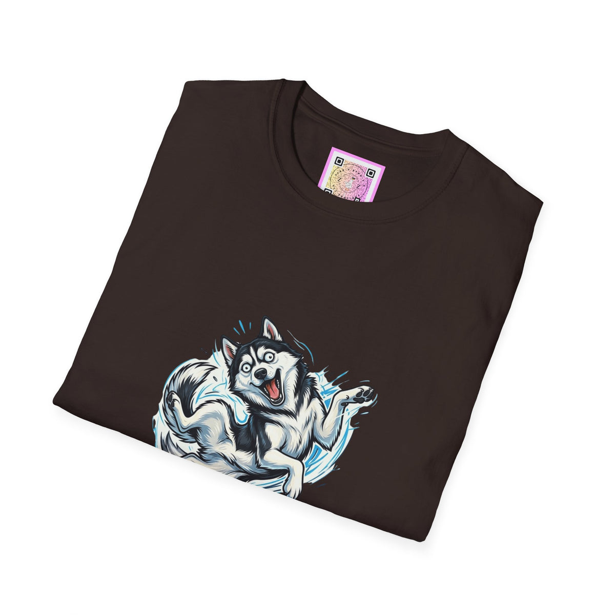 Siberian Husky Current Mood Tee Shirt
