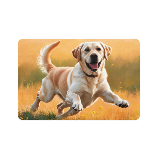 Pet Food Mat (12x18) - Labrador Retriever