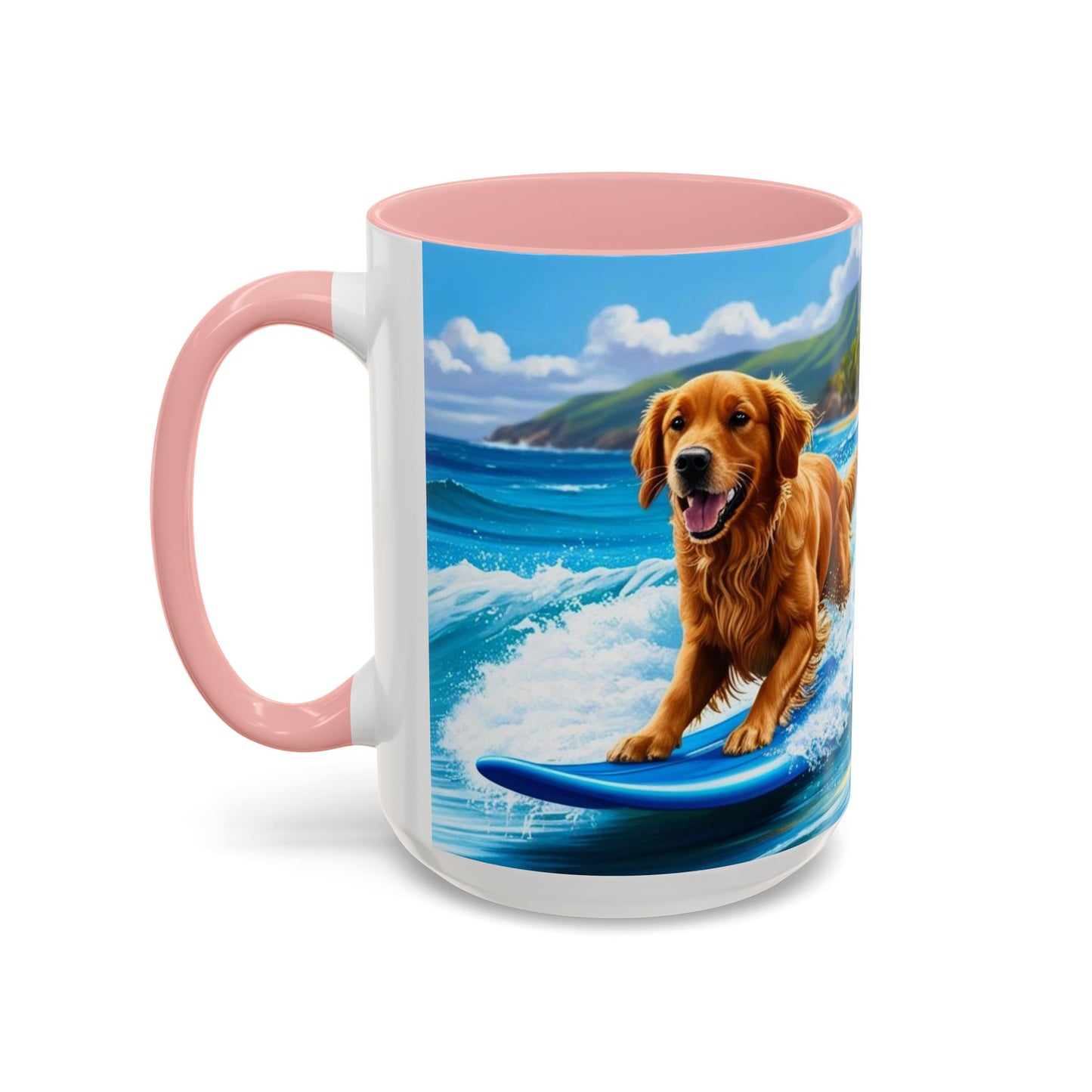 Taza de café con detalles de Surf Dogs: el regalo perfecto para los amantes de los perros