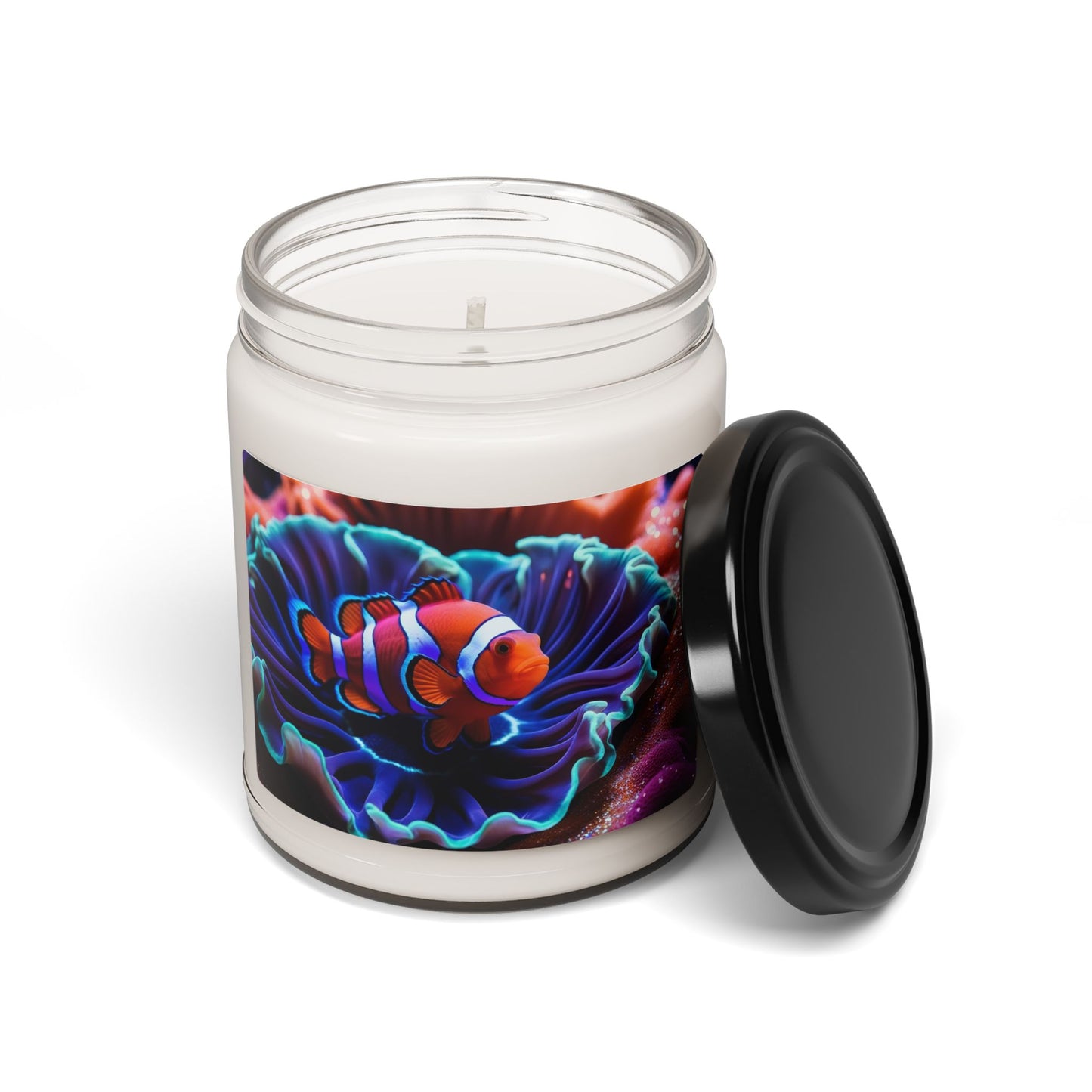 Clownfish in Anemone- Scented Soy Candle, 9oz