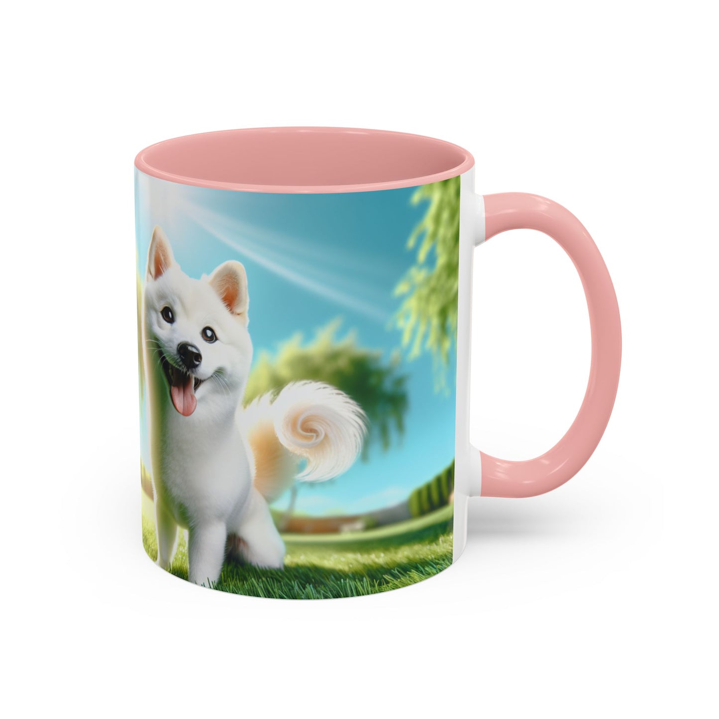 Mug Kishu Ken Accent Coffee - Cadeau idéal pour les amoureux des chiens