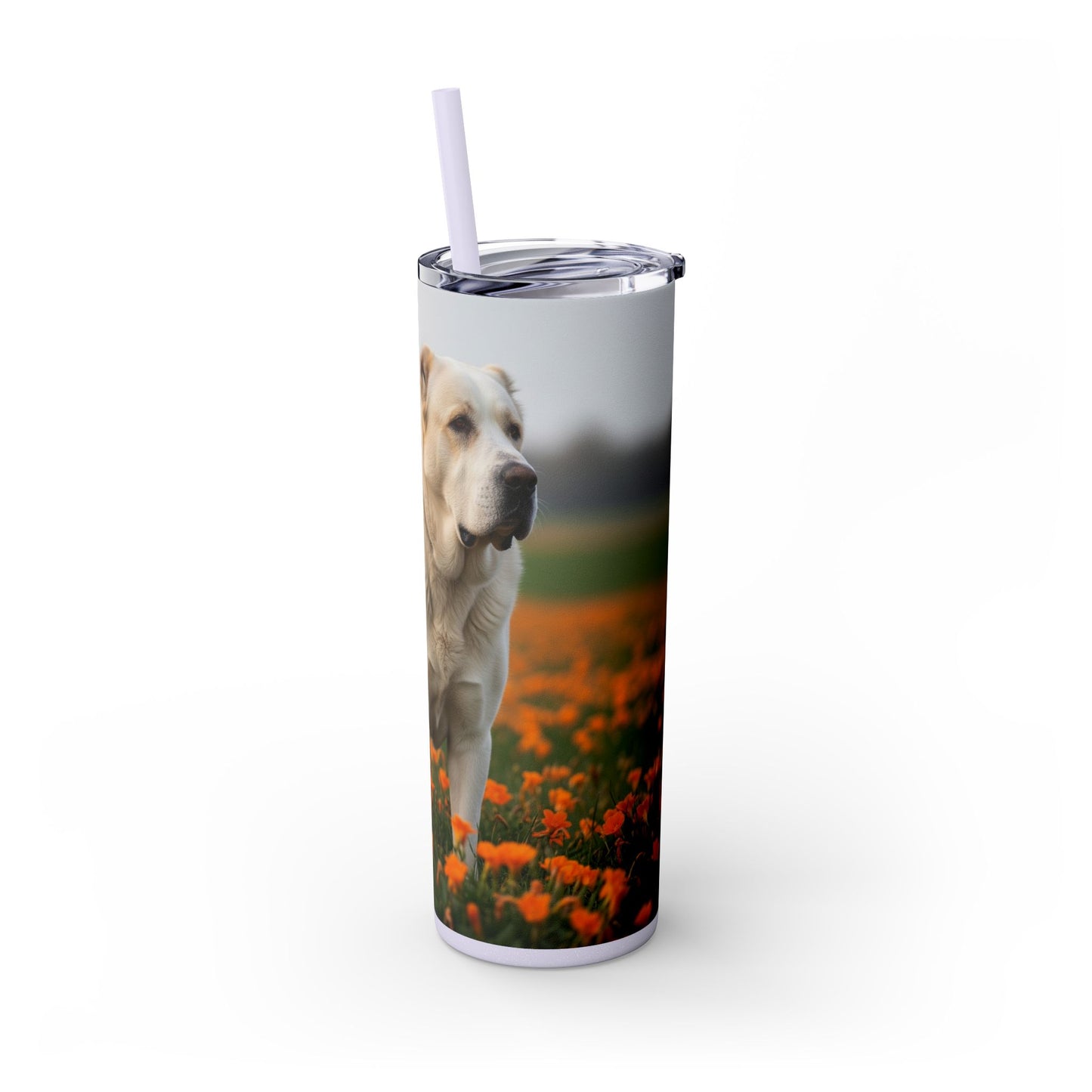 Gobelet isotherme à paille en forme de berger d'Asie centrale, 590 ml