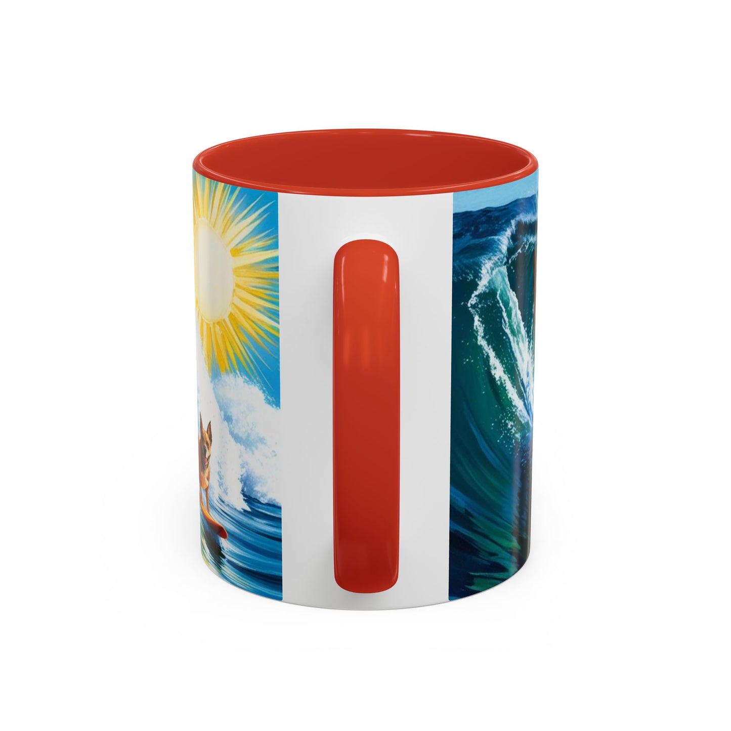 Taza de café con detalles de Surf Dogs: el regalo perfecto para los amantes de los perros