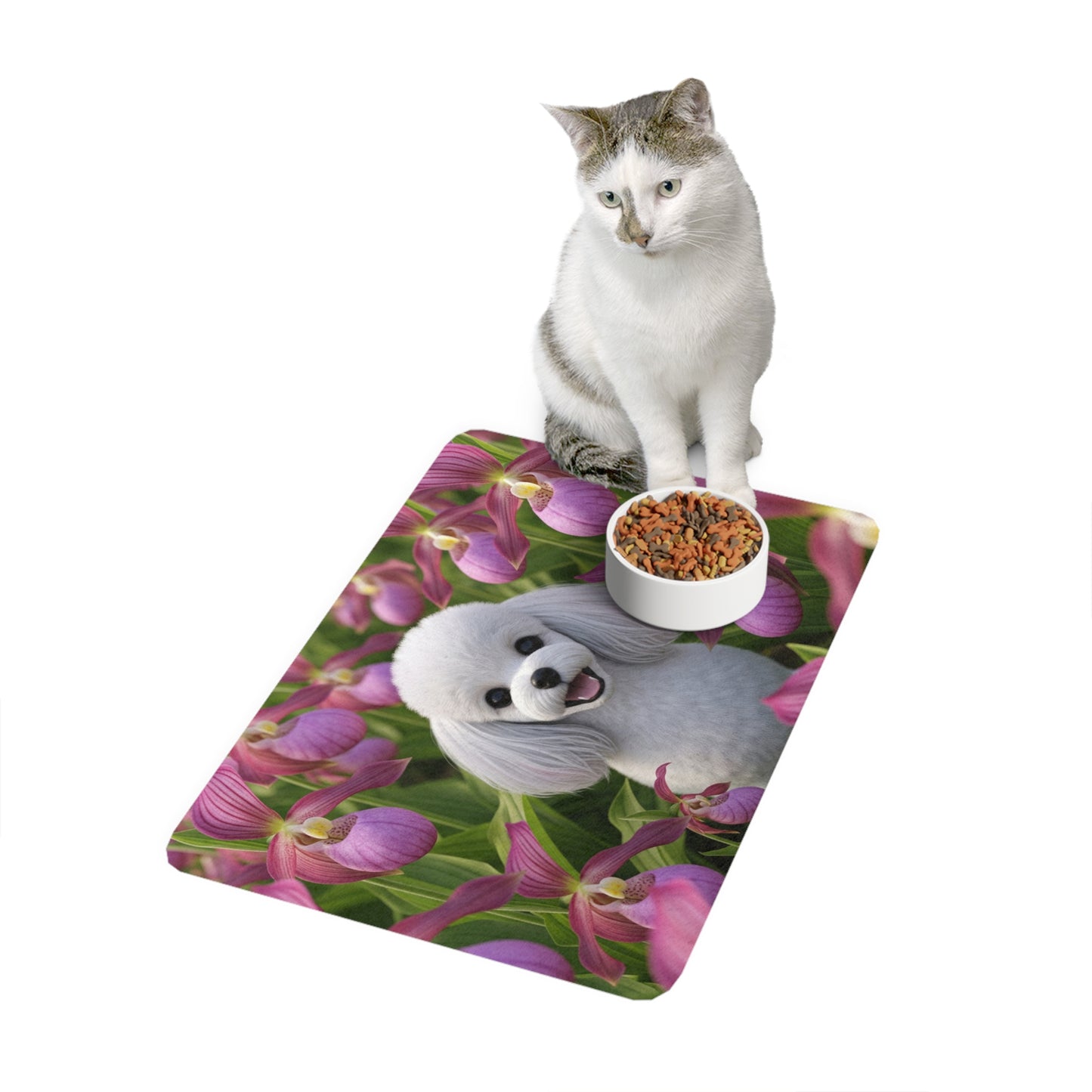 Pet Food Mat (12x18) - Toy Poodle
