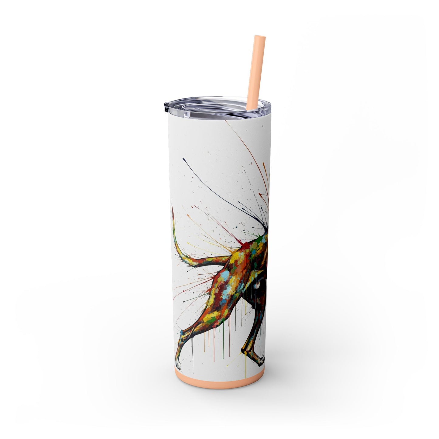 Azawakh Tumbler with Straw, 20oz