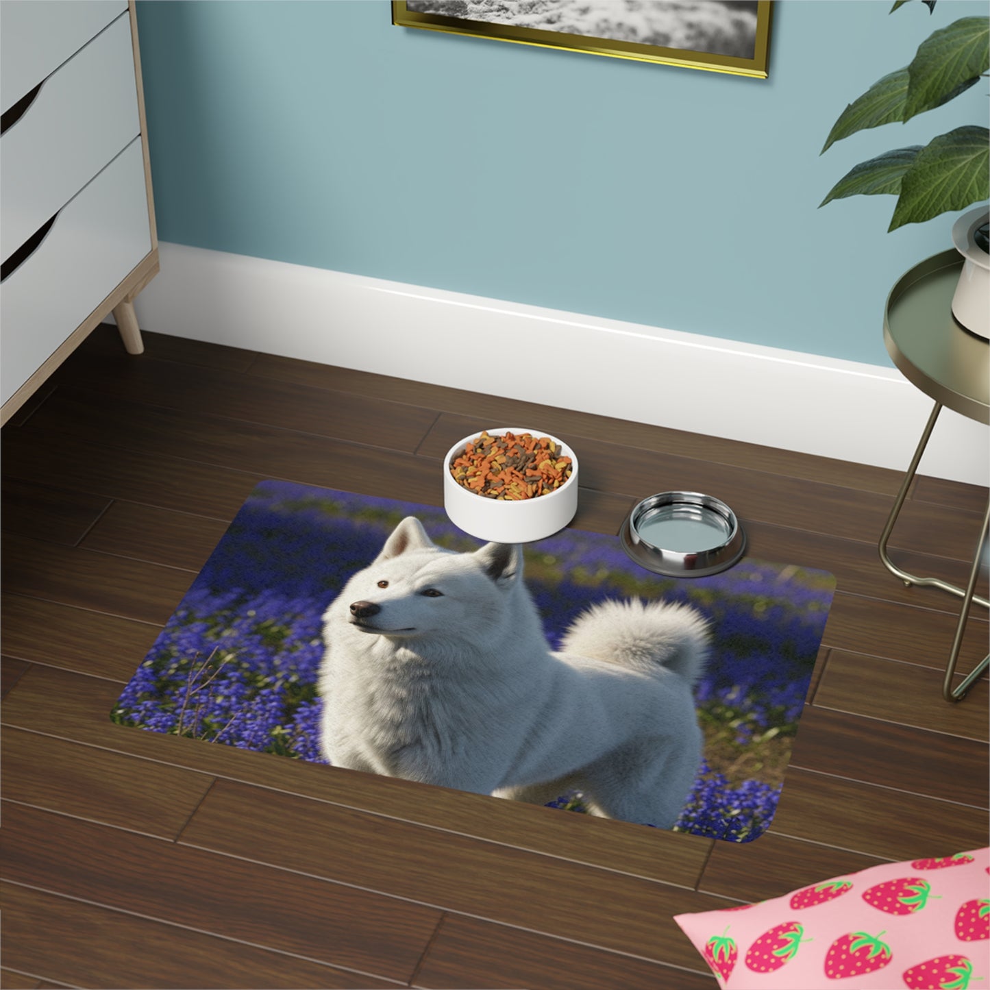 Non-Slip Pet Food Mat – Waterproof Feeding Mat for Dogs
