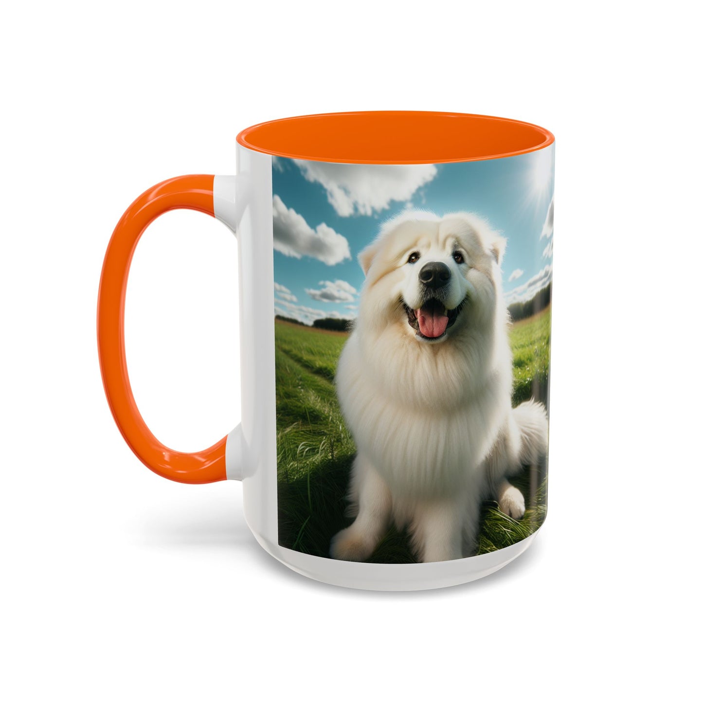 Mug à café à motif de berger de Maremme - Le cadeau idéal pour les amoureux des chiens