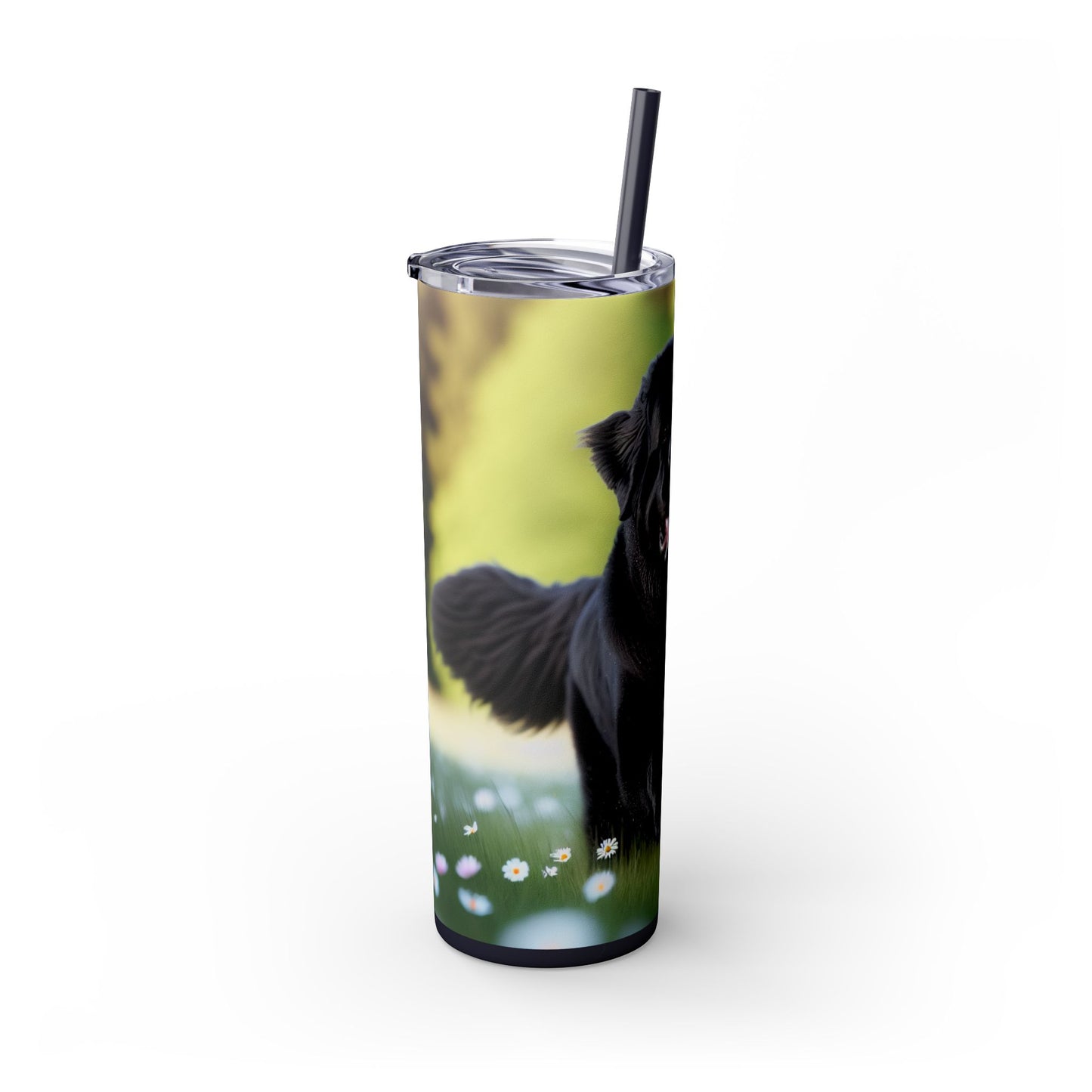 Newfoundland Skinny Tumbler with Straw, 20oz