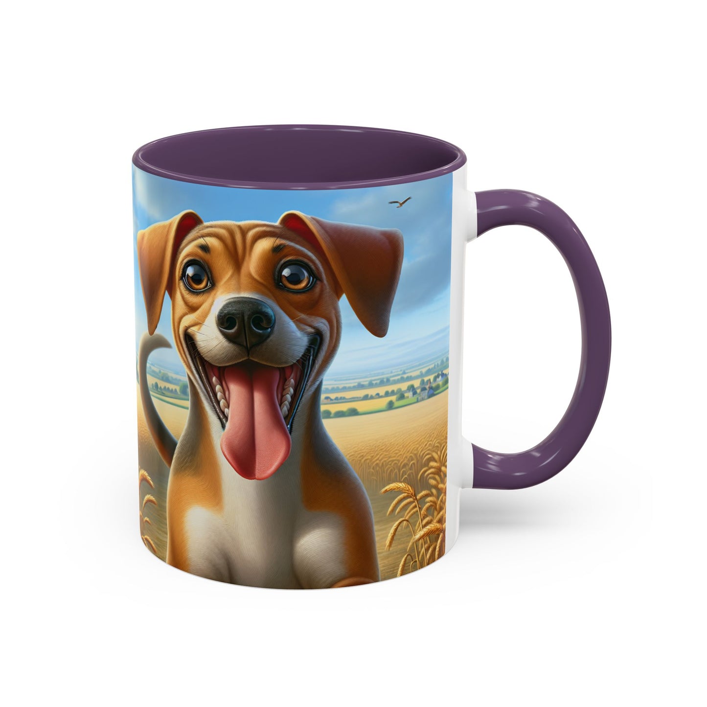 Banjara Hound Accent Coffee Mug - Perfect Gift for Dog Lovers