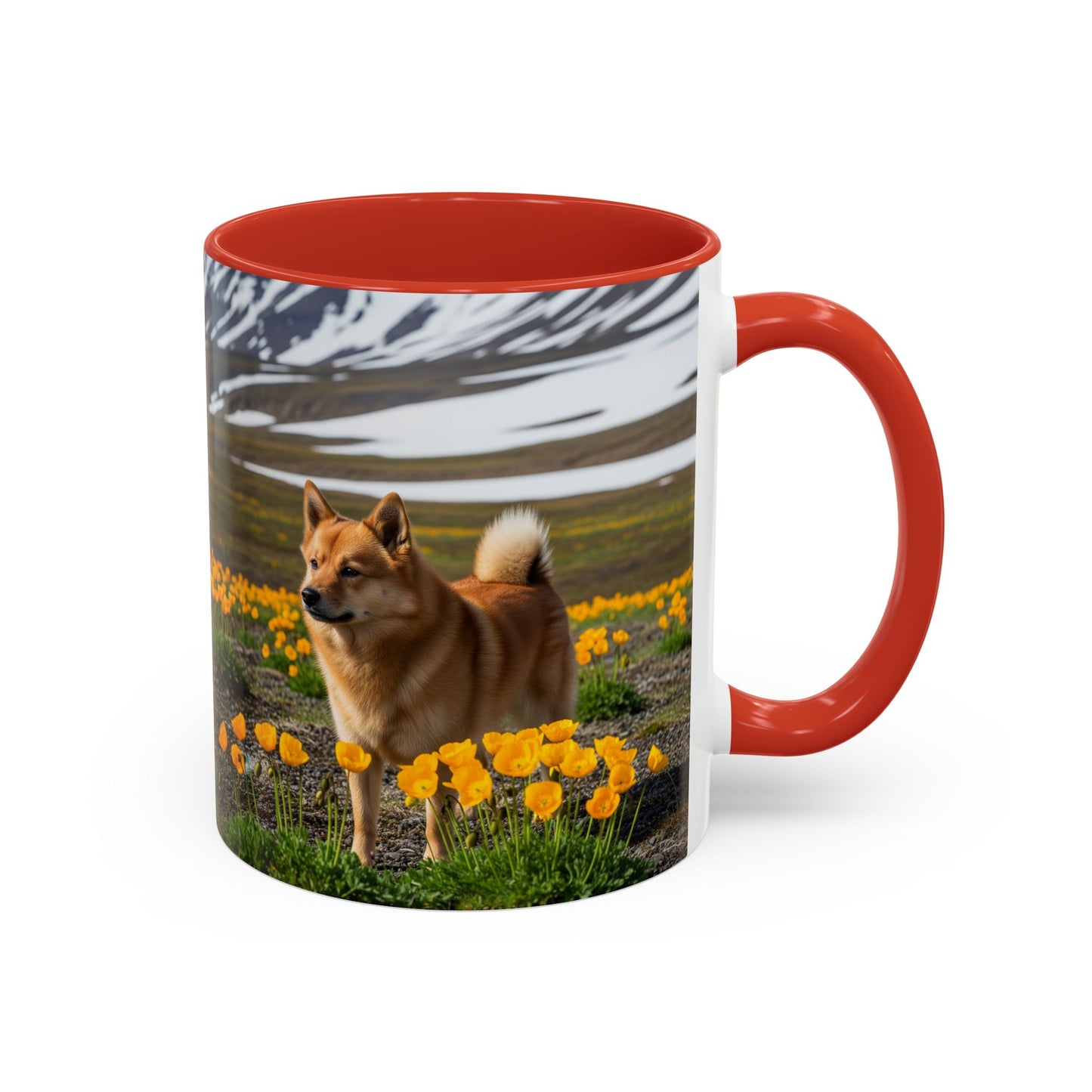 Mug à café avec motif Buhund norvégien - Cadeau idéal pour les amoureux des chiens