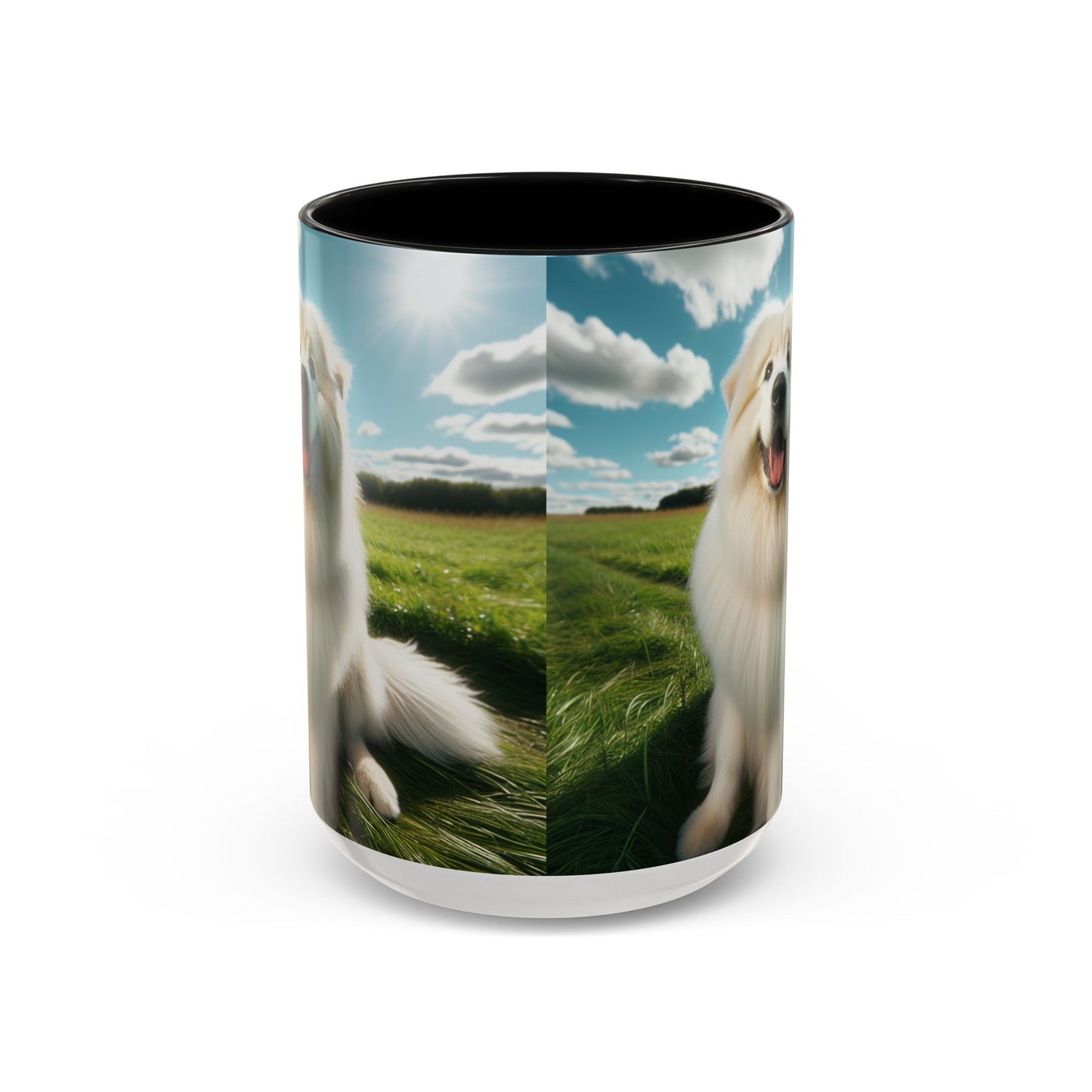 Mug à café à motif de berger de Maremme - Le cadeau idéal pour les amoureux des chiens