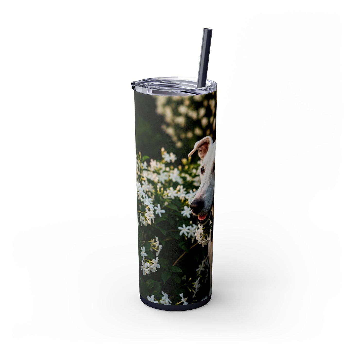 Gull Terrier Tumbler with Straw, 20oz