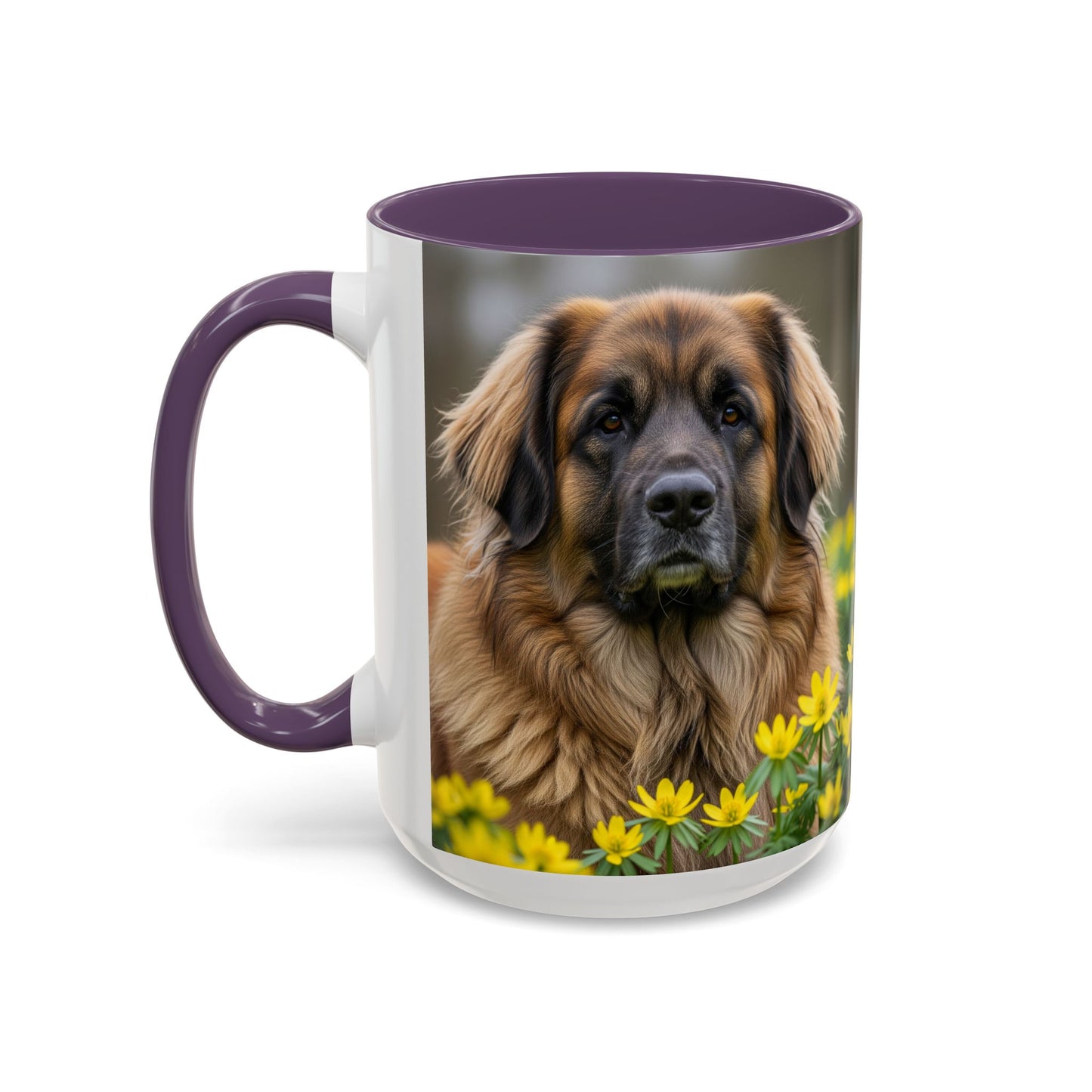 Taza con detalles de Leonberger: el regalo perfecto para los amantes de los perros
