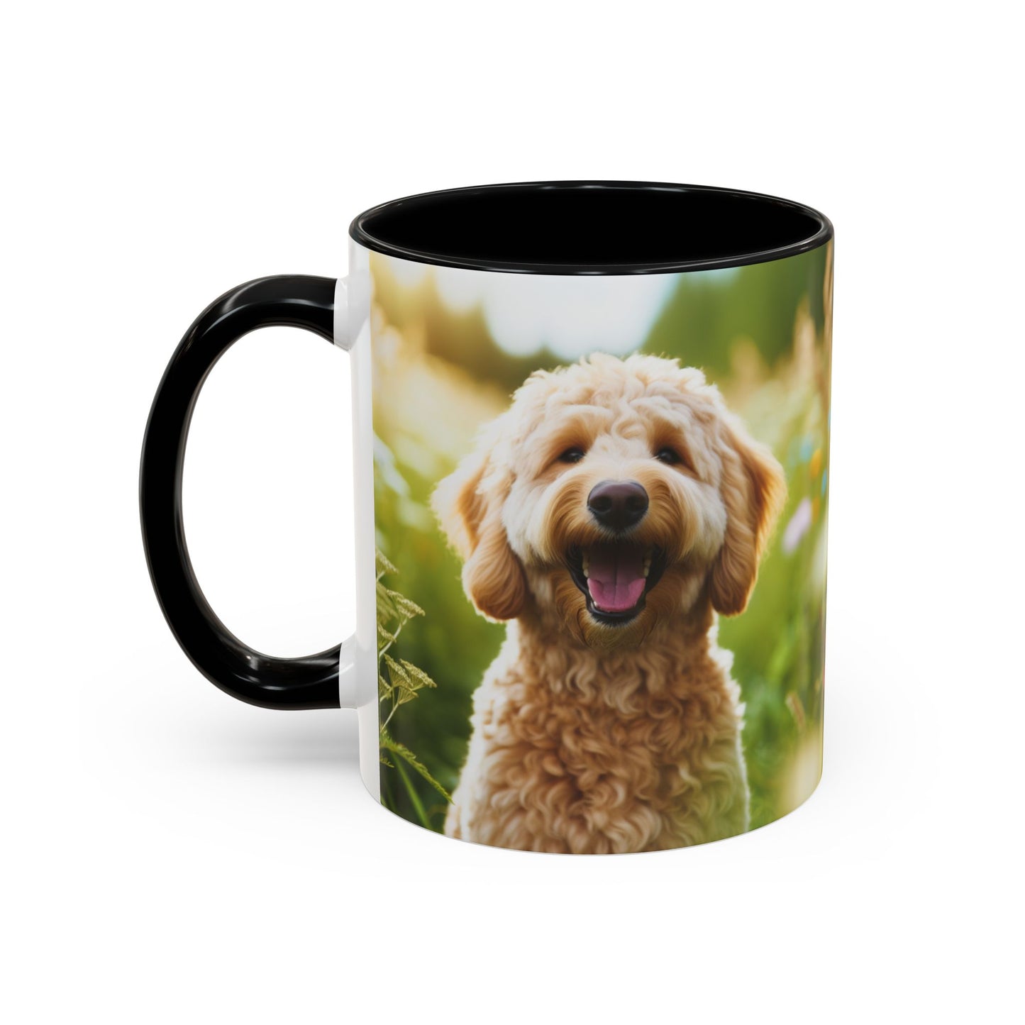 Mug à café Labradoodle Accent - Le cadeau idéal pour les amoureux des chiens
