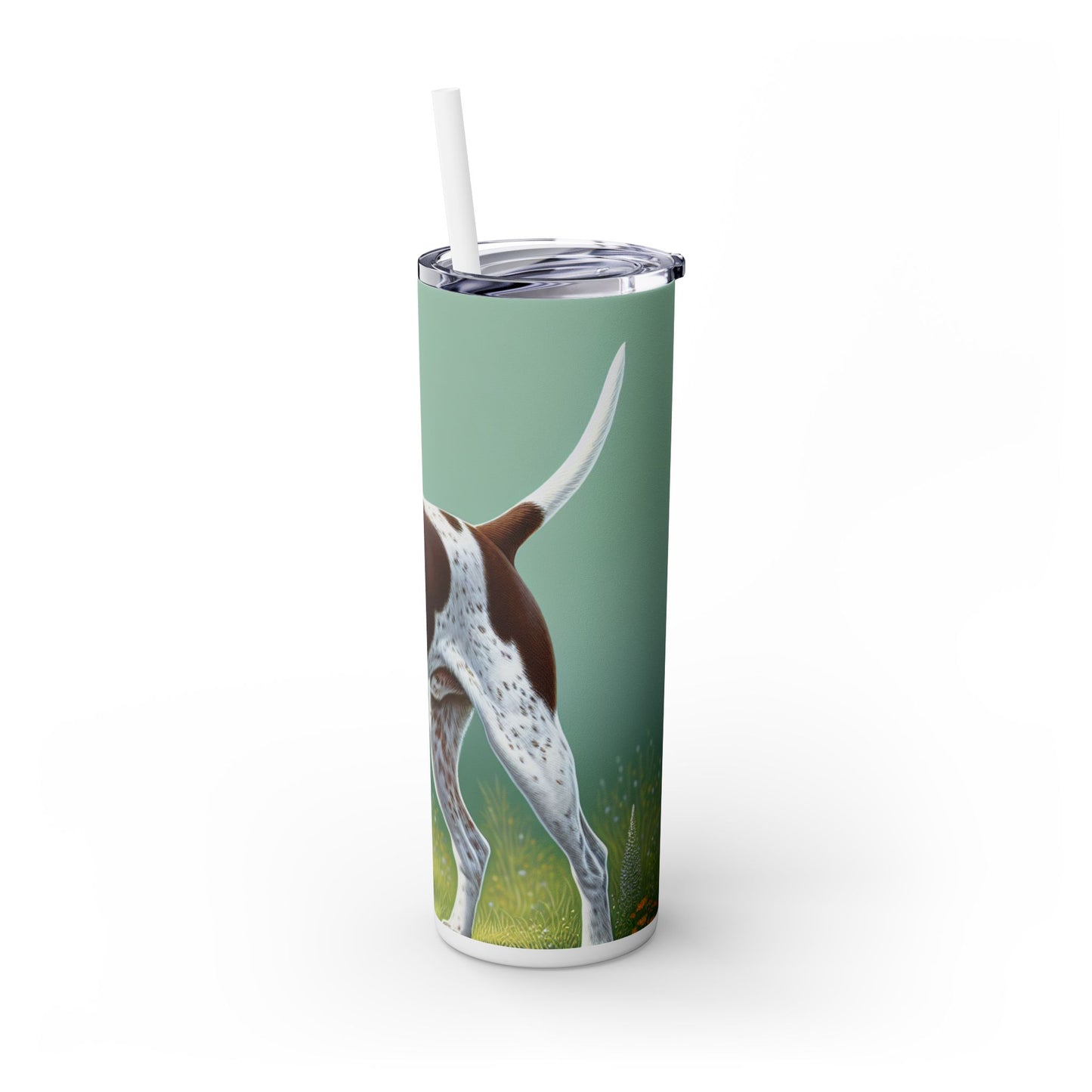 Pointer Skinny Tumbler with Straw, 20oz