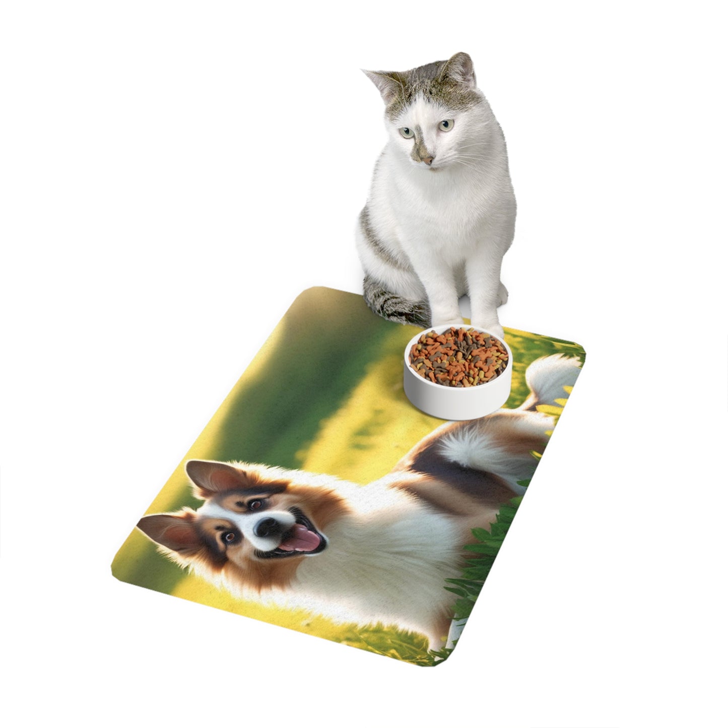 Pet Food Mat (12x18) - German Spitz