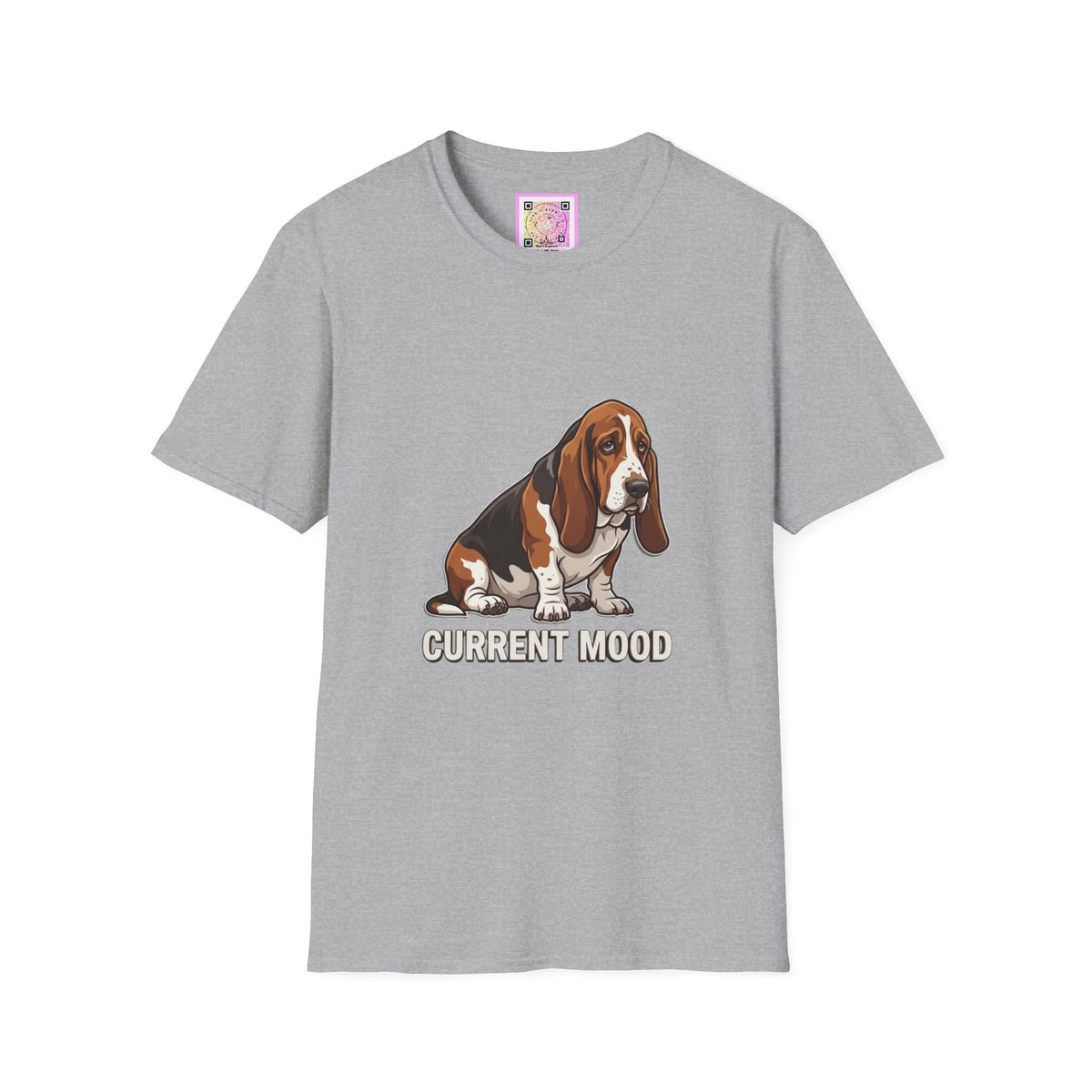 Basset Hound Current Mood Tee Shirt
