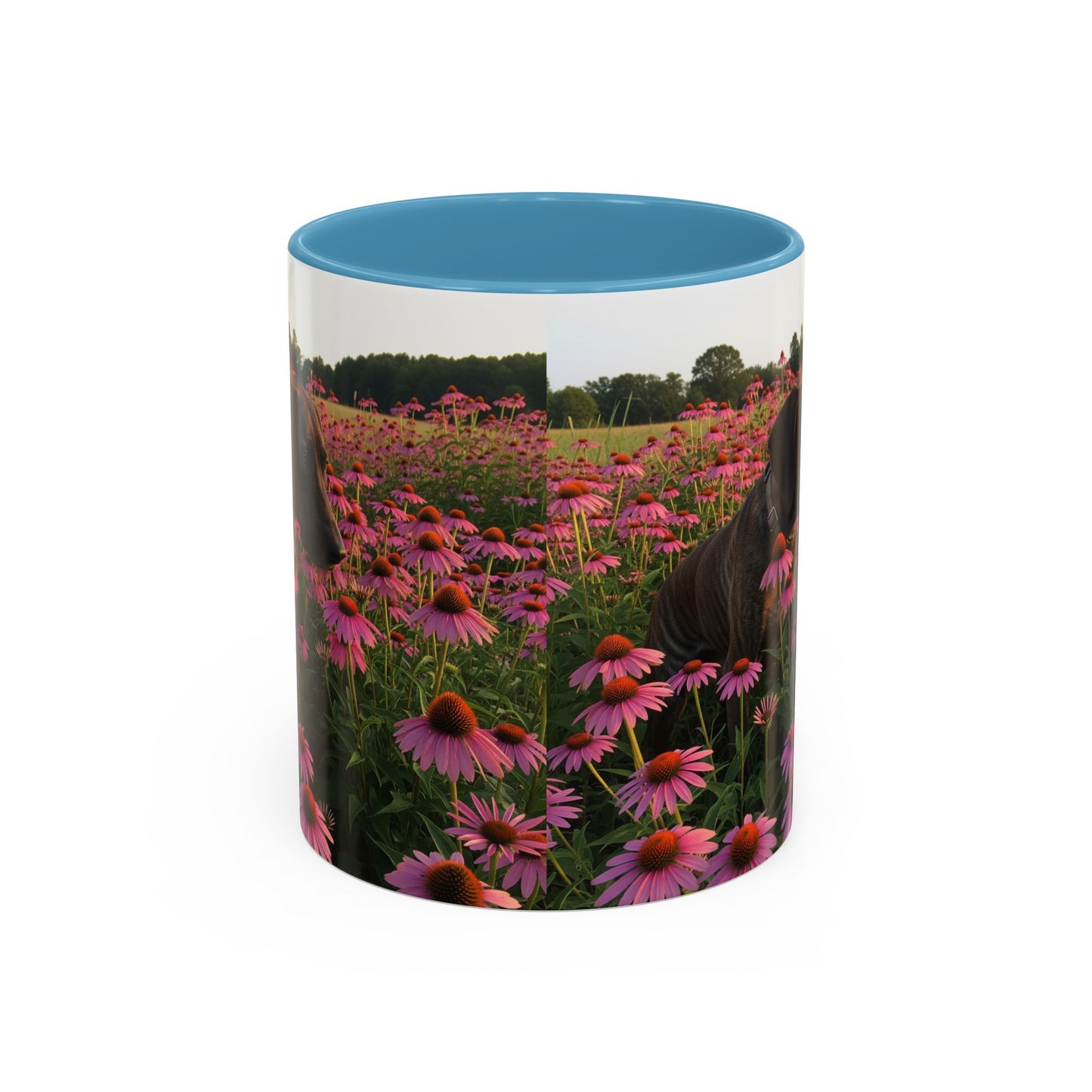 Treeing Tennessee Brindle Accent Coffee Mug - Perfect Gift for Dog Lovers