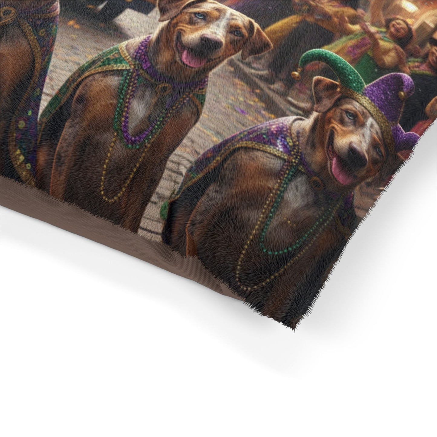 Mardi Gras Dog Parade Pet Bed
