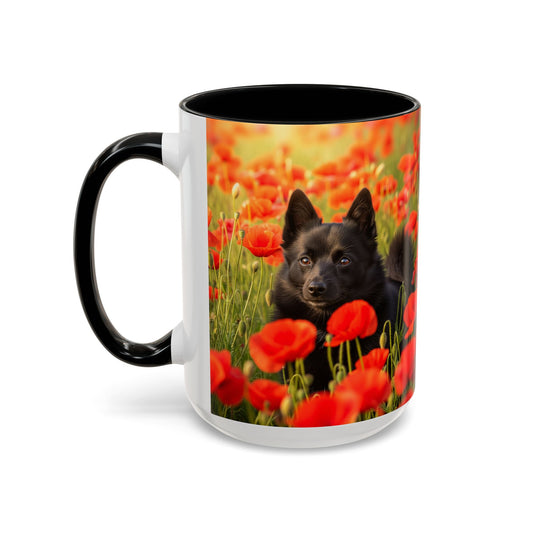 Schipperke Accent Coffee Mug - Perfect Gift for Dog Lovers