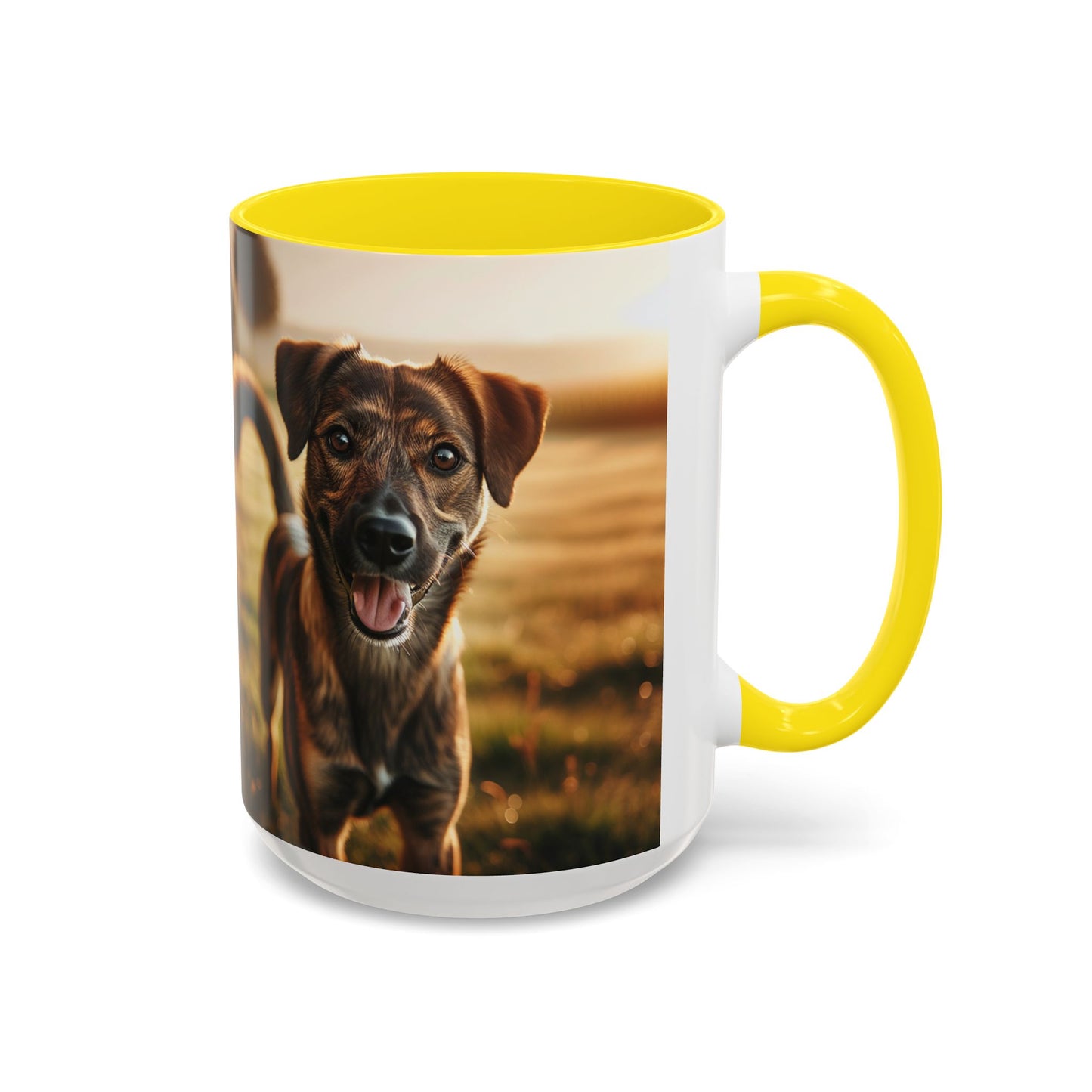 Mug à café Mountain Cur Accent - Cadeau idéal pour les amoureux des chiens