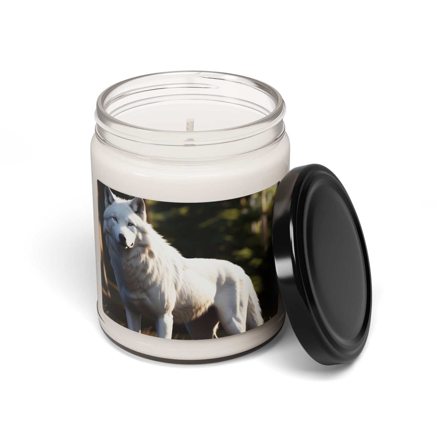 White Wolf- Scented Soy Candle, 9oz