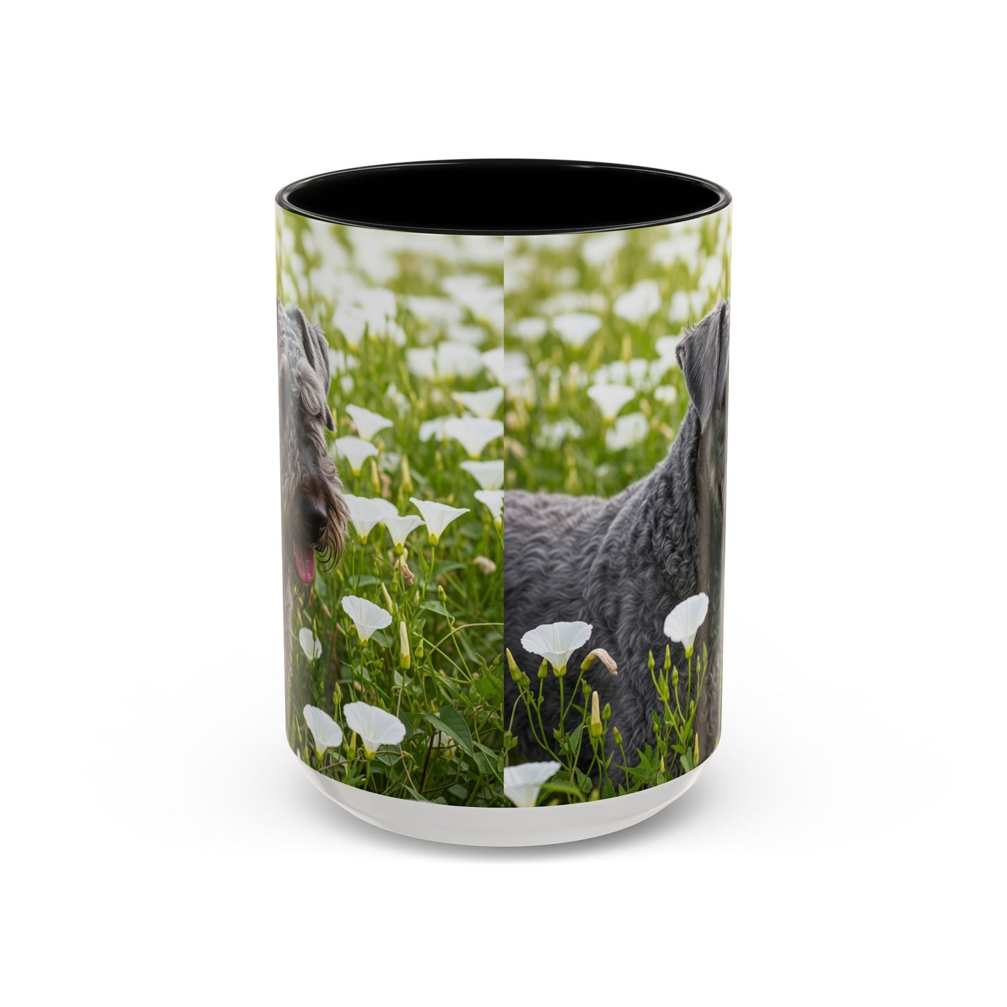 Taza de café con diseño de Kerry Blue Terrier: el regalo perfecto para los amantes de los perros.