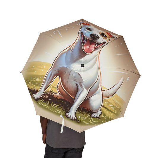 Gull Terrier Semi-Automatic Foldable Umbrella