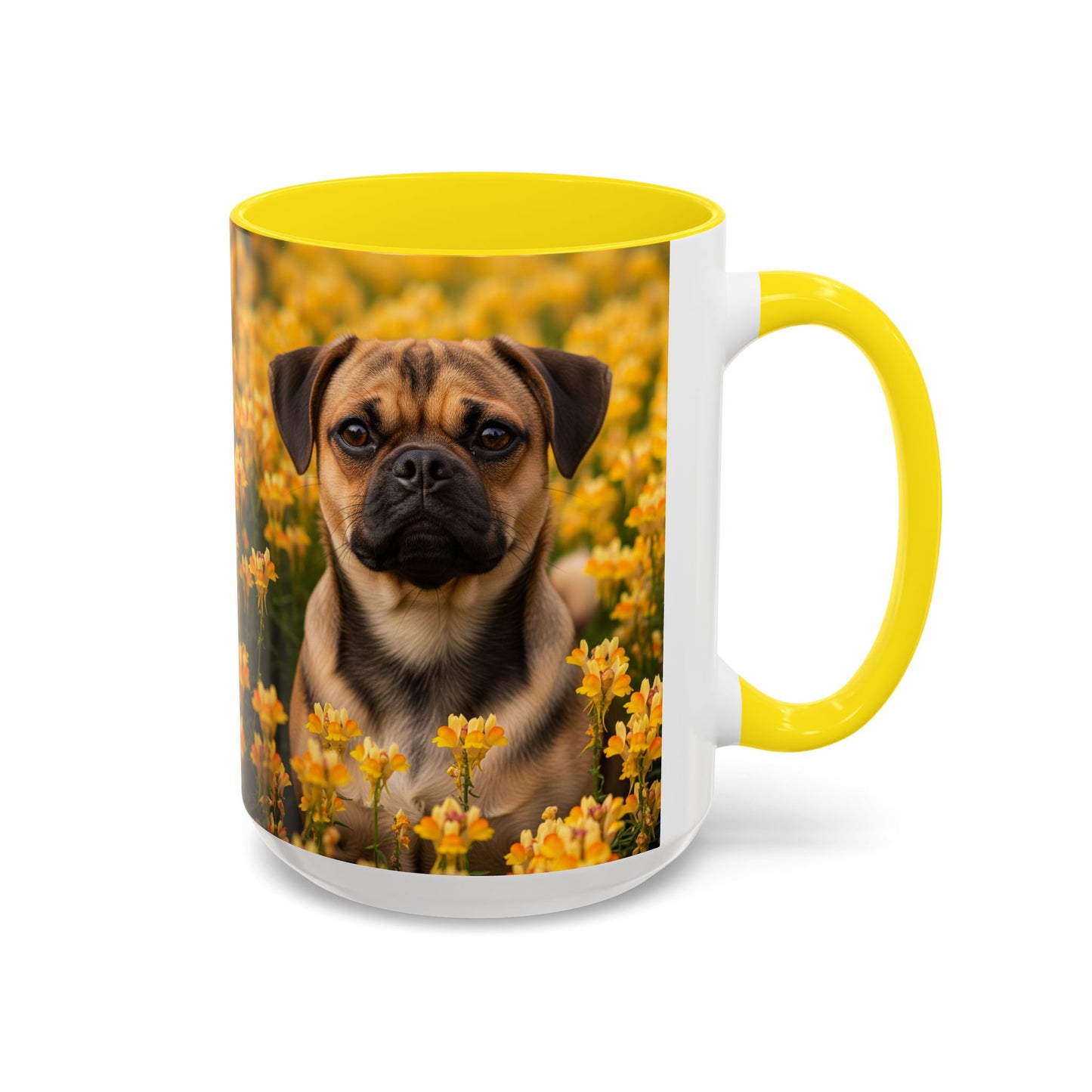 Taza de café con detalles de Puggle: el regalo perfecto para los amantes de los perros