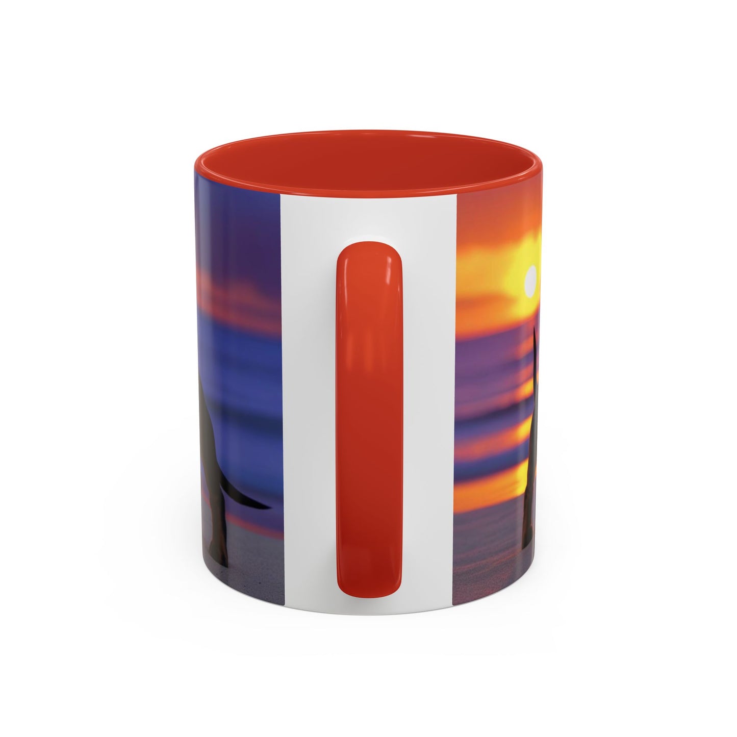 Dachshund Love Accent Coffee Mug - Perfect Gift for Dog Lovers