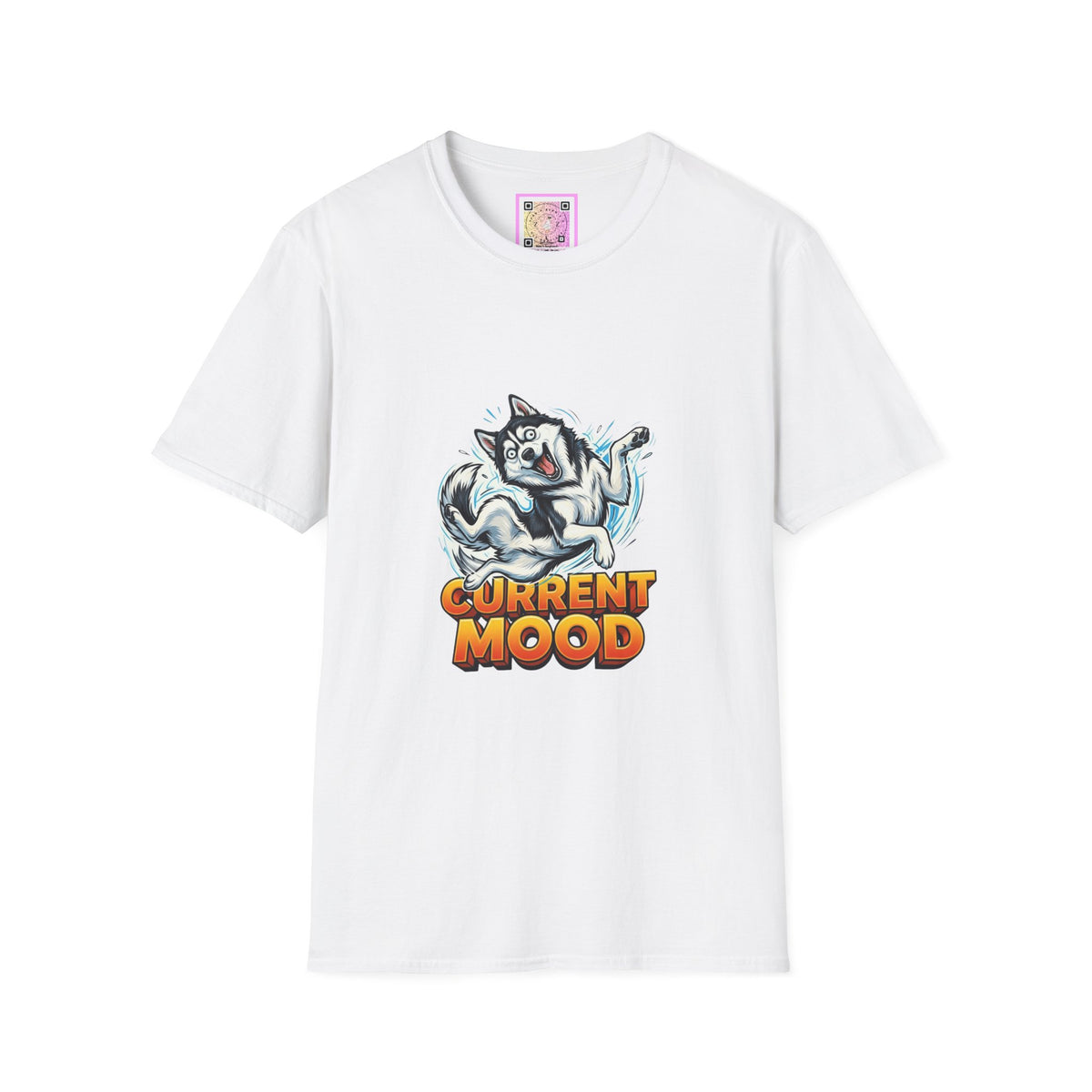Siberian Husky Current Mood Tee Shirt