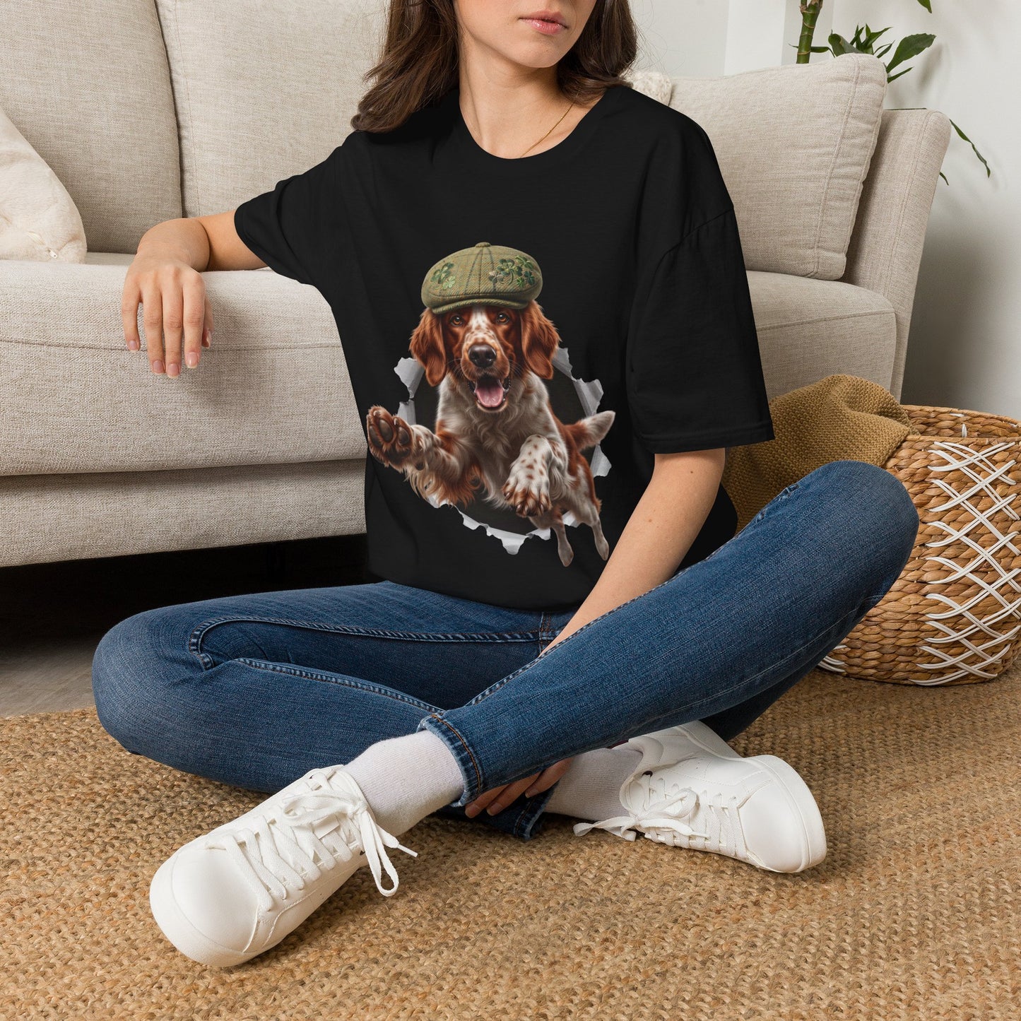 Irish Red and White Setter Tee Shirt