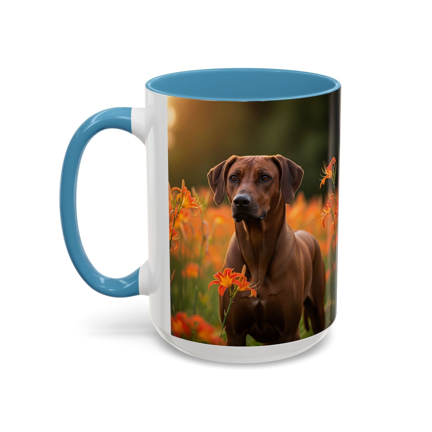 Taza de café con diseño de Rhodesian Ridgeback: el regalo perfecto para los amantes de los perros.