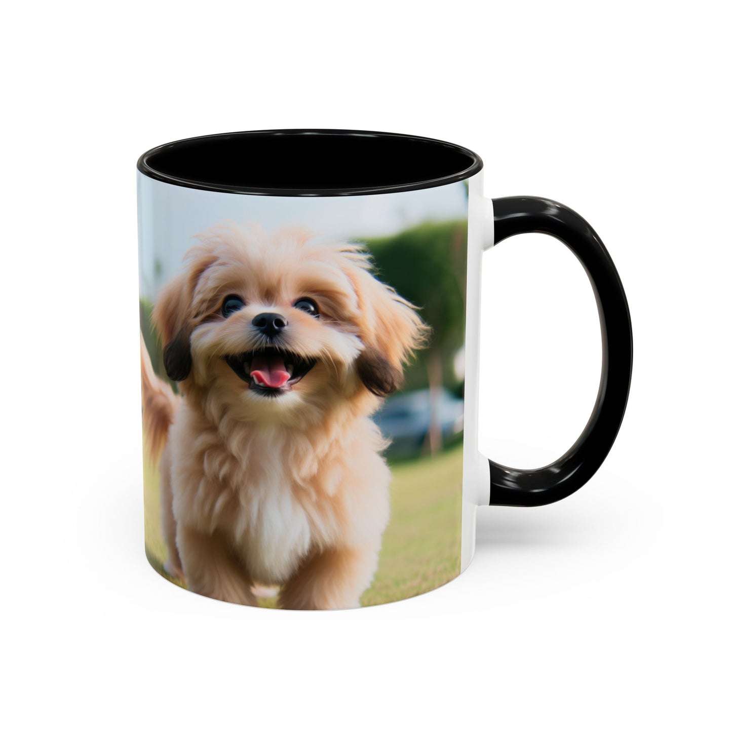 Taza de café con detalles de Pekapoo: el regalo perfecto para los amantes de los perros