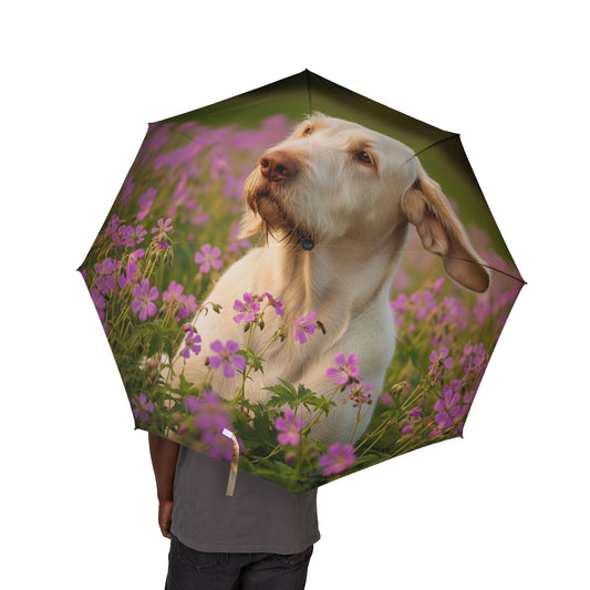Spinone Italiano Semi-Automatic Foldable Umbrella
