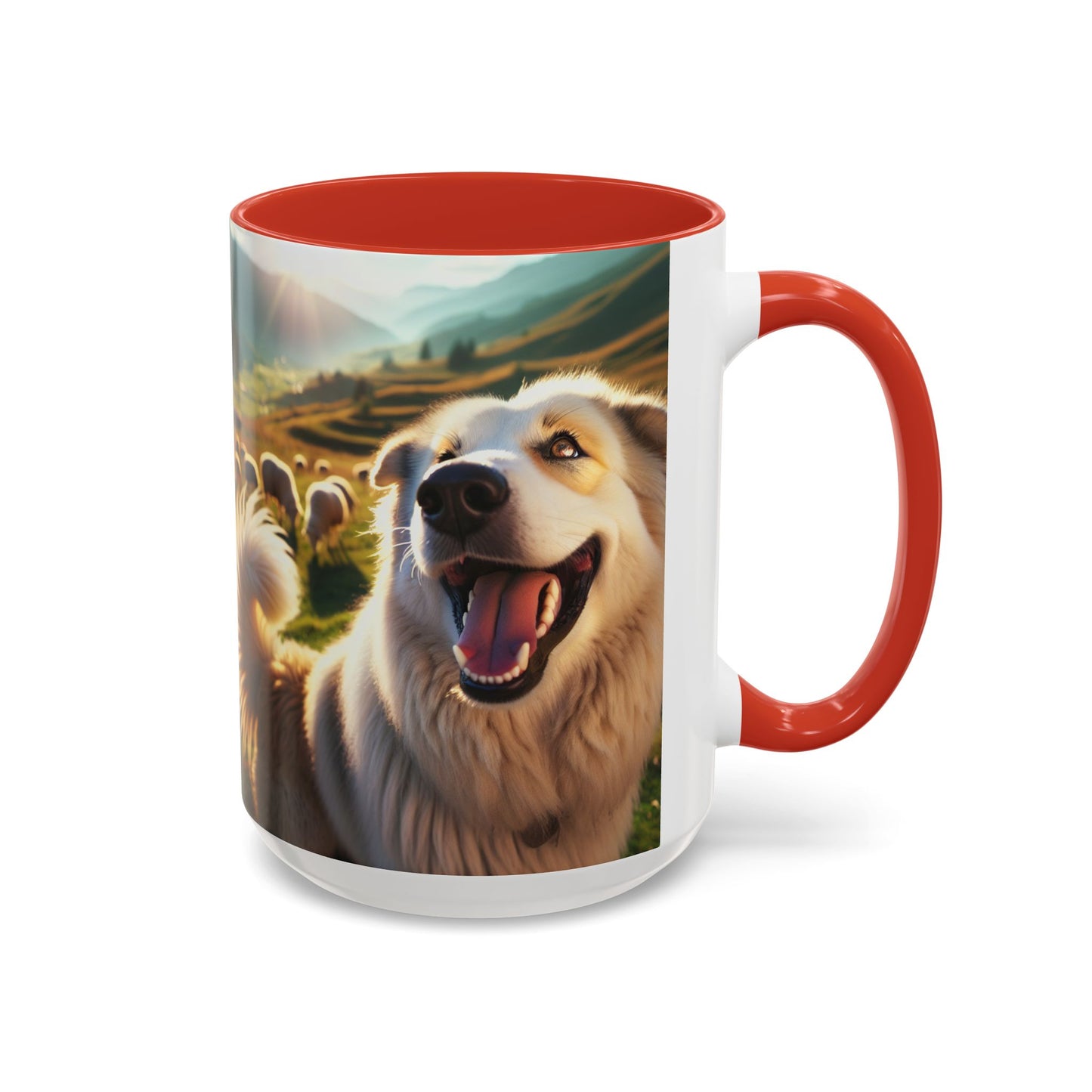 Tornjak Accent Coffee Mug - Perfect Gift for Dog Lovers