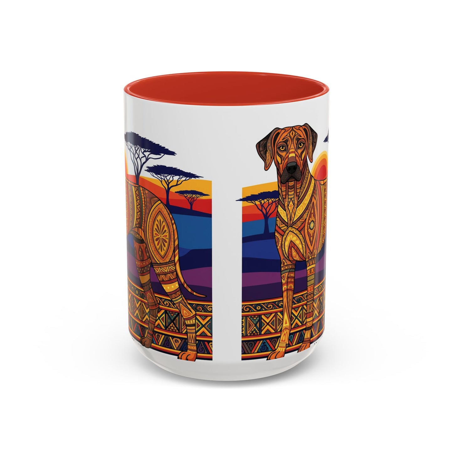 Taza de café con diseño de Rhodesian Ridgeback: el regalo perfecto para los amantes de los perros.