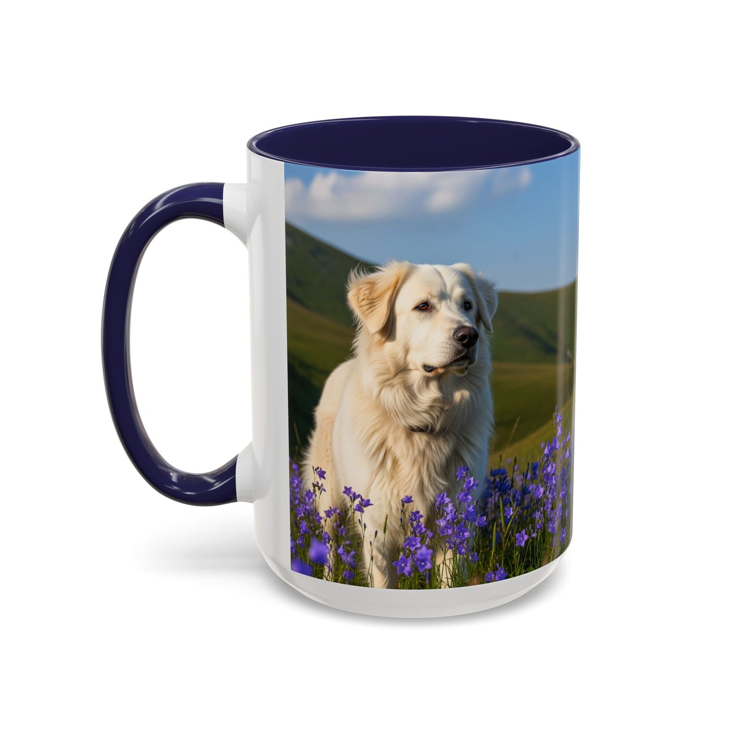 Mug à café avec motif Berger des Carpates roumain - Cadeau idéal pour les amoureux des chiens