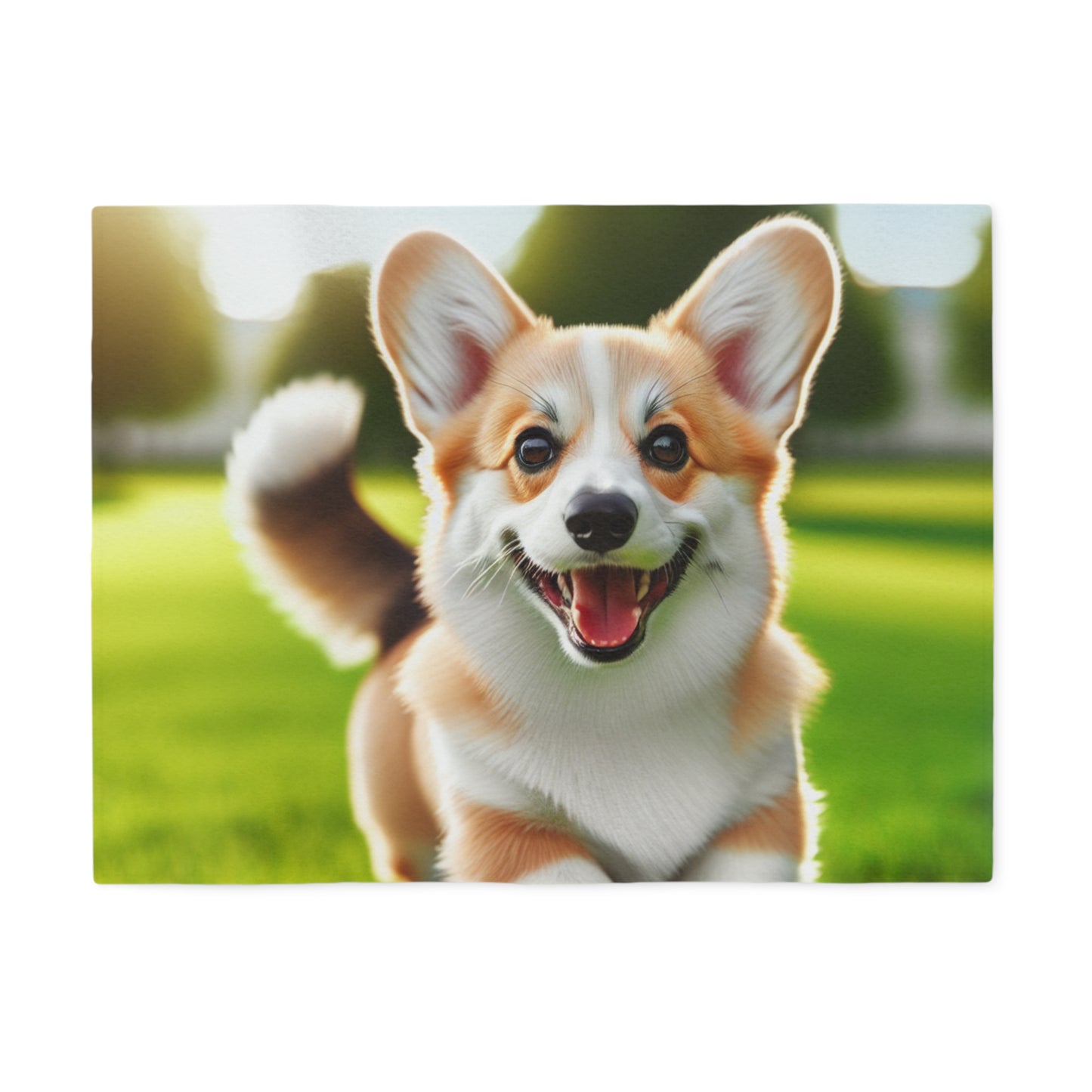Welsh Corgi Pembroke Sweatshirt Blanket