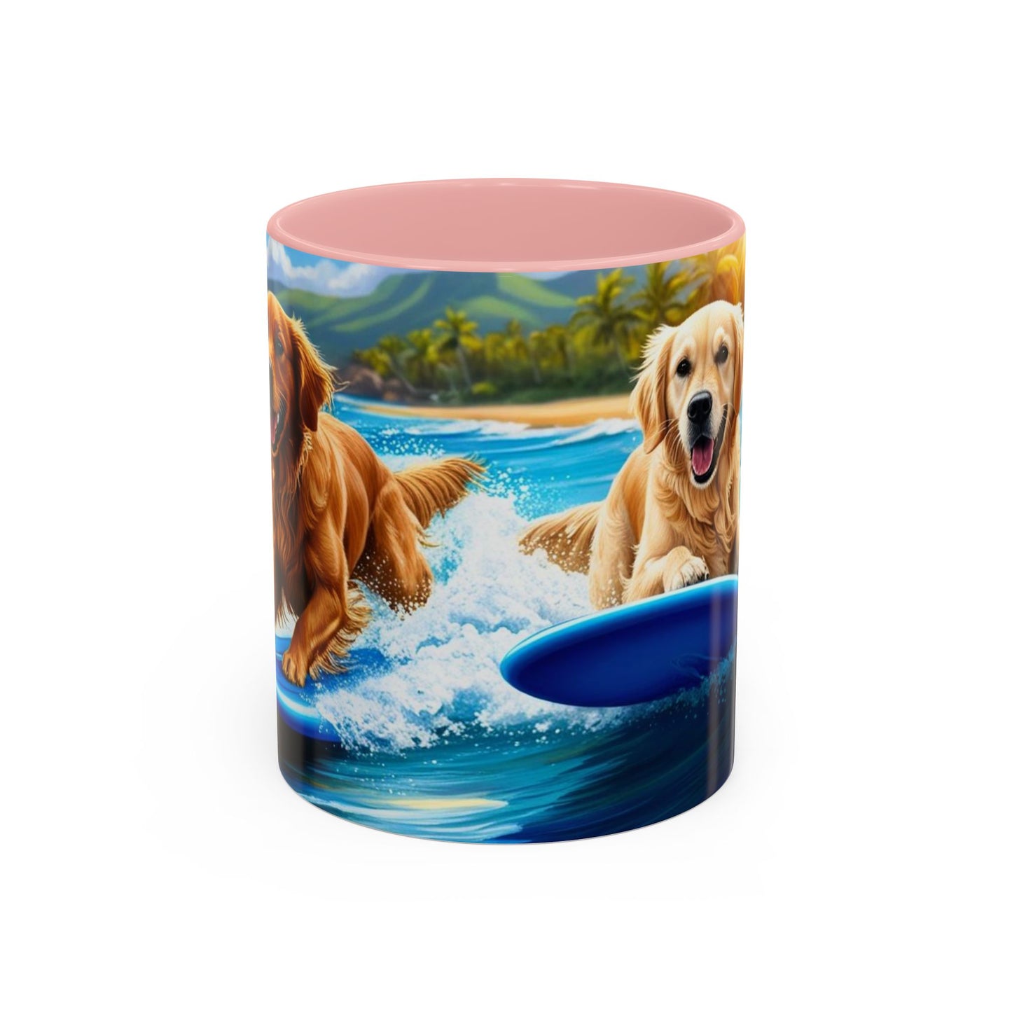 Taza de café con detalles de Surf Dogs: el regalo perfecto para los amantes de los perros
