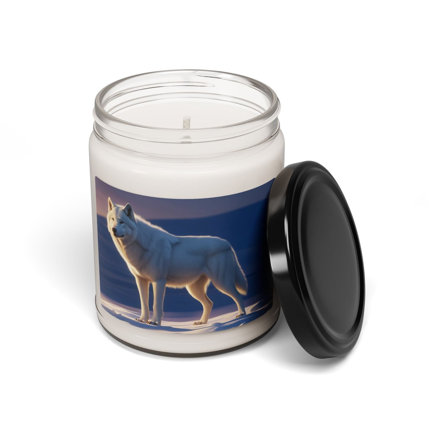 White Wolf- Scented Soy Candle, 9oz