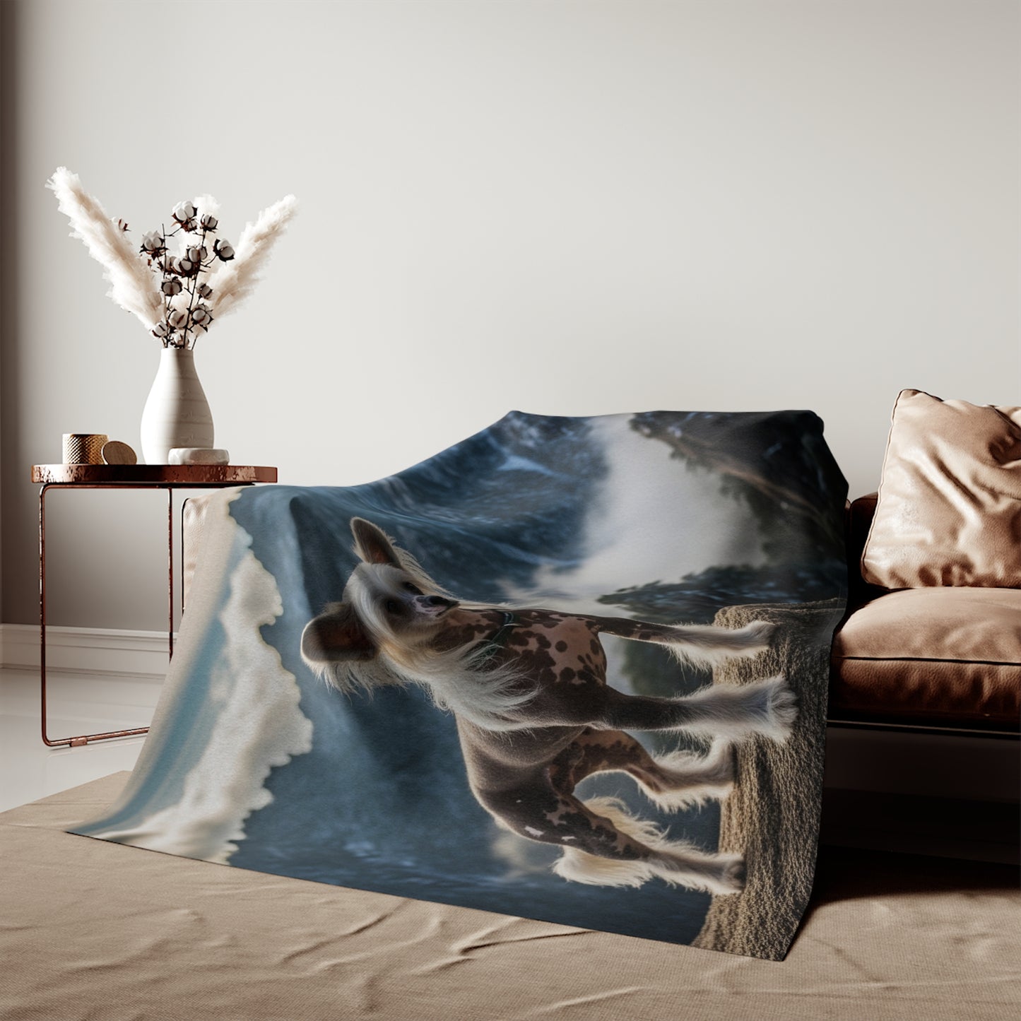 Chinese Crested Dog Blanket