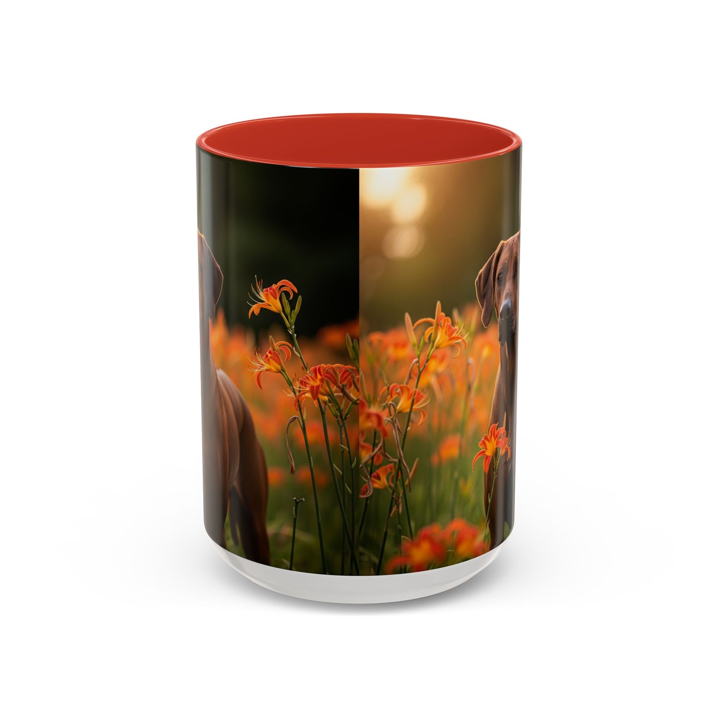 Taza de café con diseño de Rhodesian Ridgeback: el regalo perfecto para los amantes de los perros.