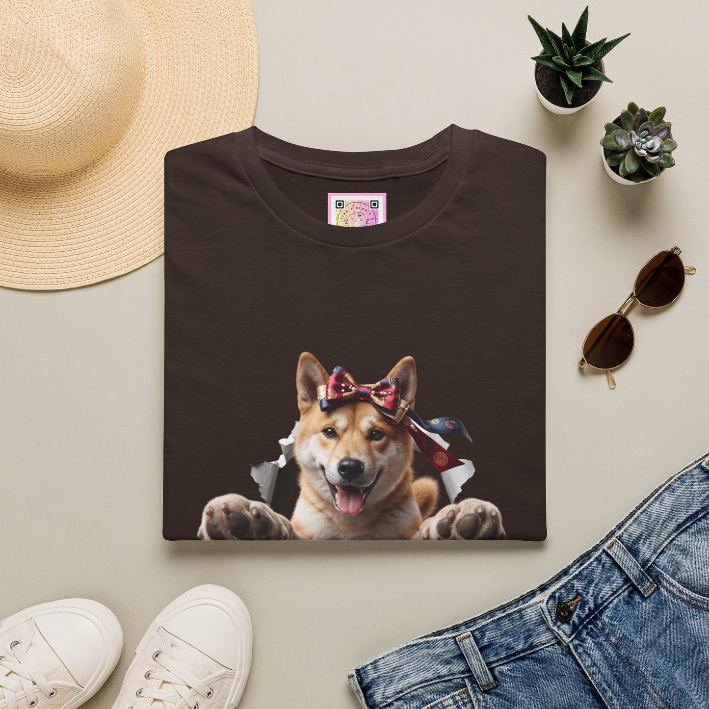 Korean Jindo Dog Tee Shirt