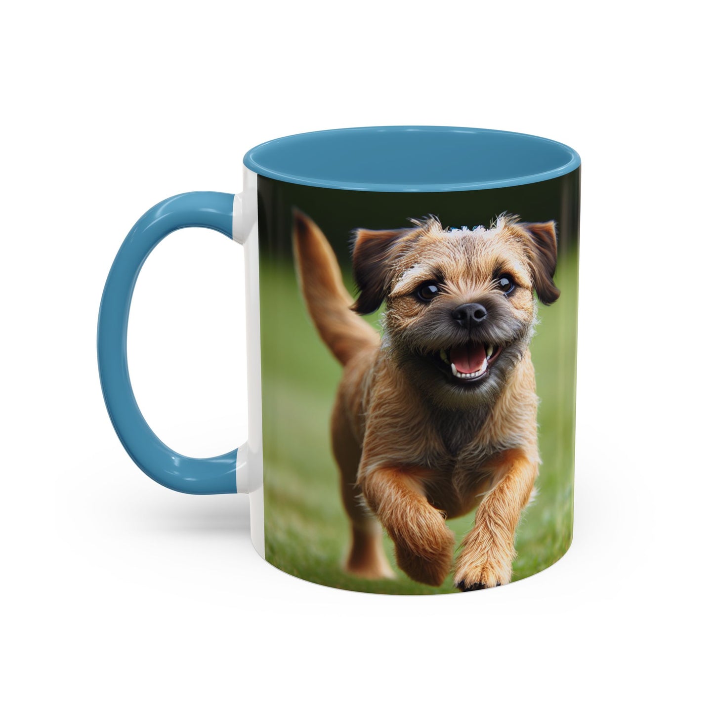 Border Terrier Accent Coffee Mug - Perfect Gift for Dog Lovers