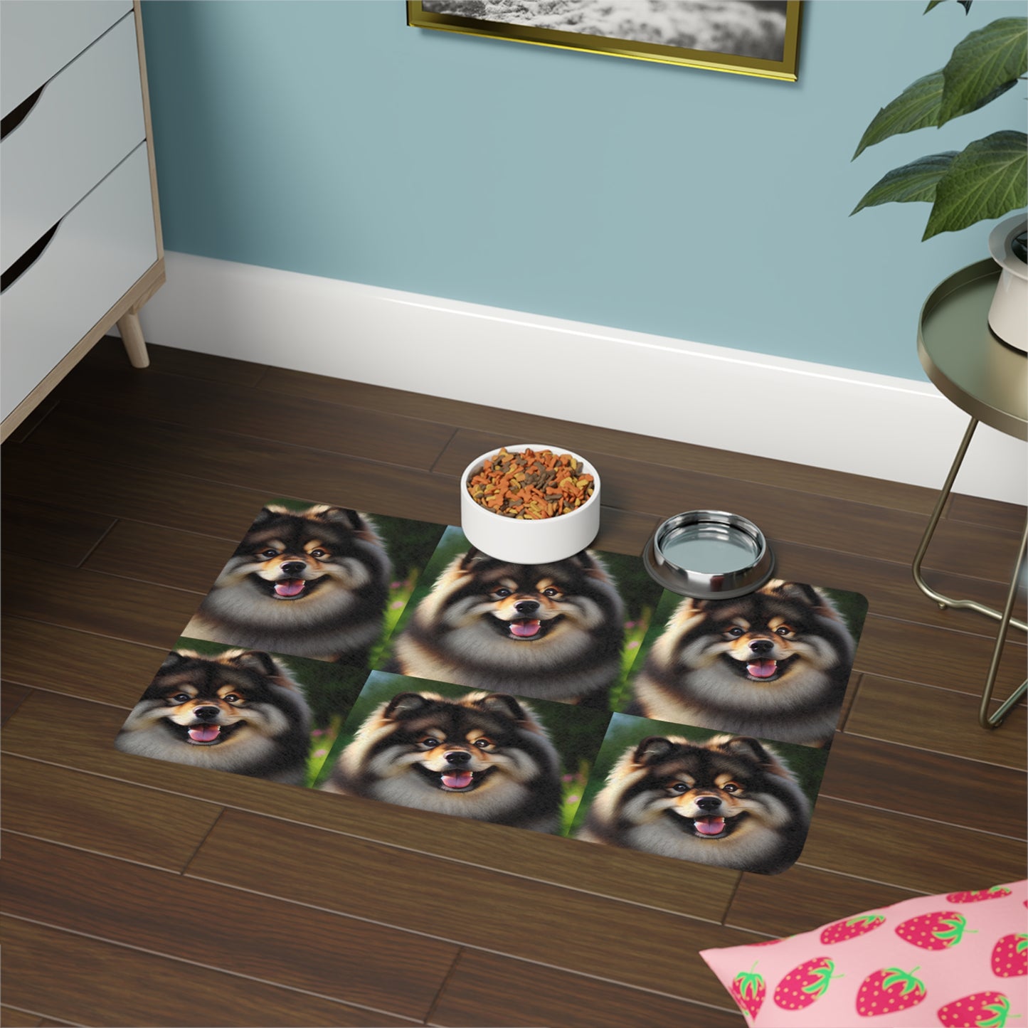 Pet Food Mat (12x18) - Finnish Lapphund