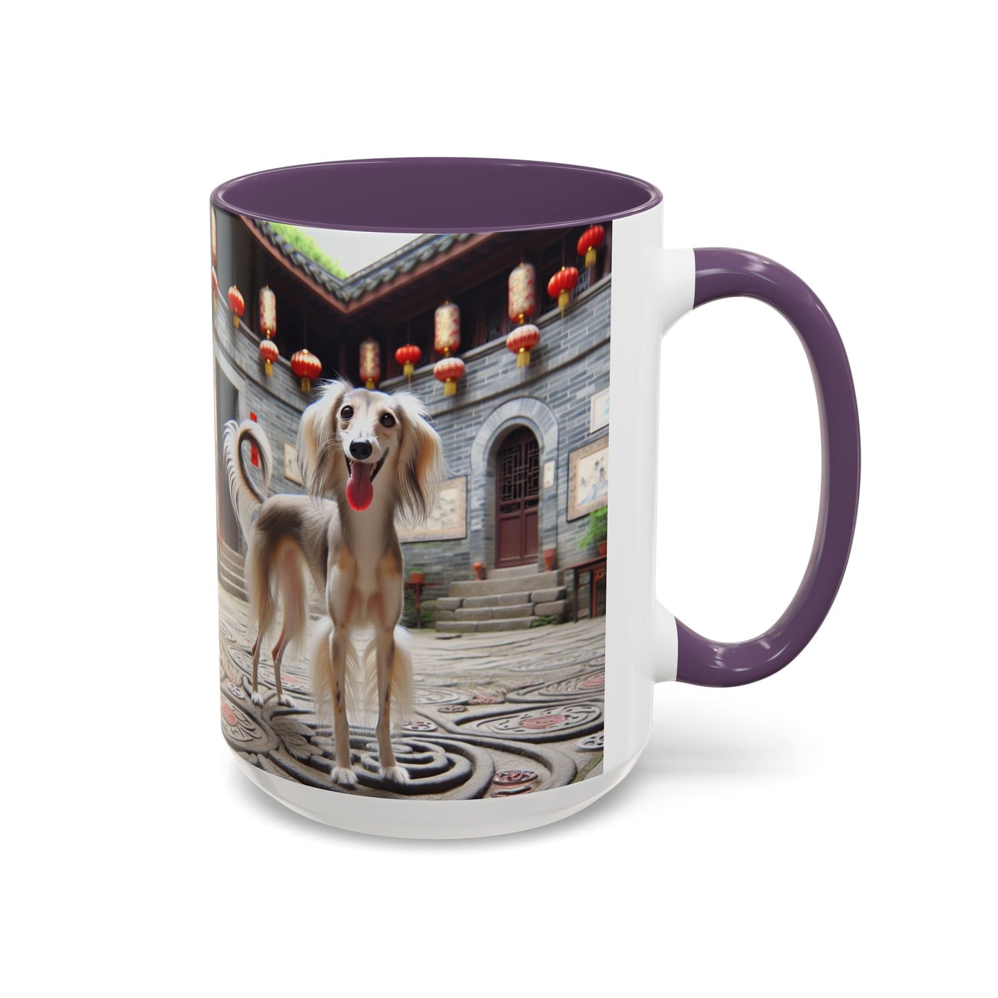 Chinese Saluki Accent Coffee Mug - Perfect Gift for Dog Lovers