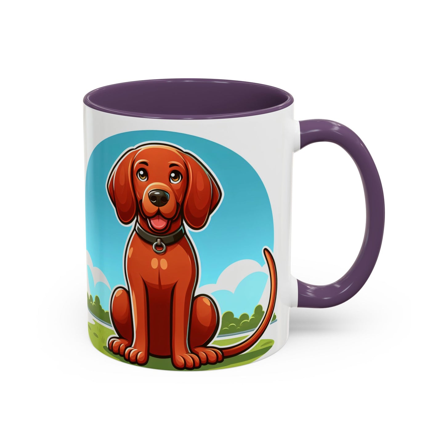 Mug à café Redbone Coonhound - Cadeau idéal pour les amoureux des chiens